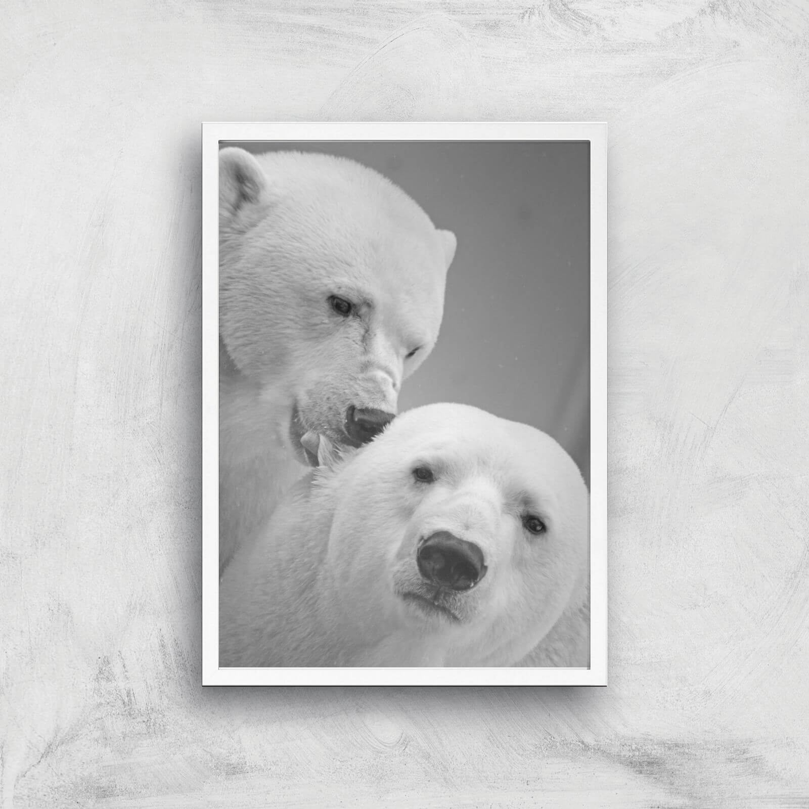 A Little Nibble Giclee Art Print - A3 - White Frame