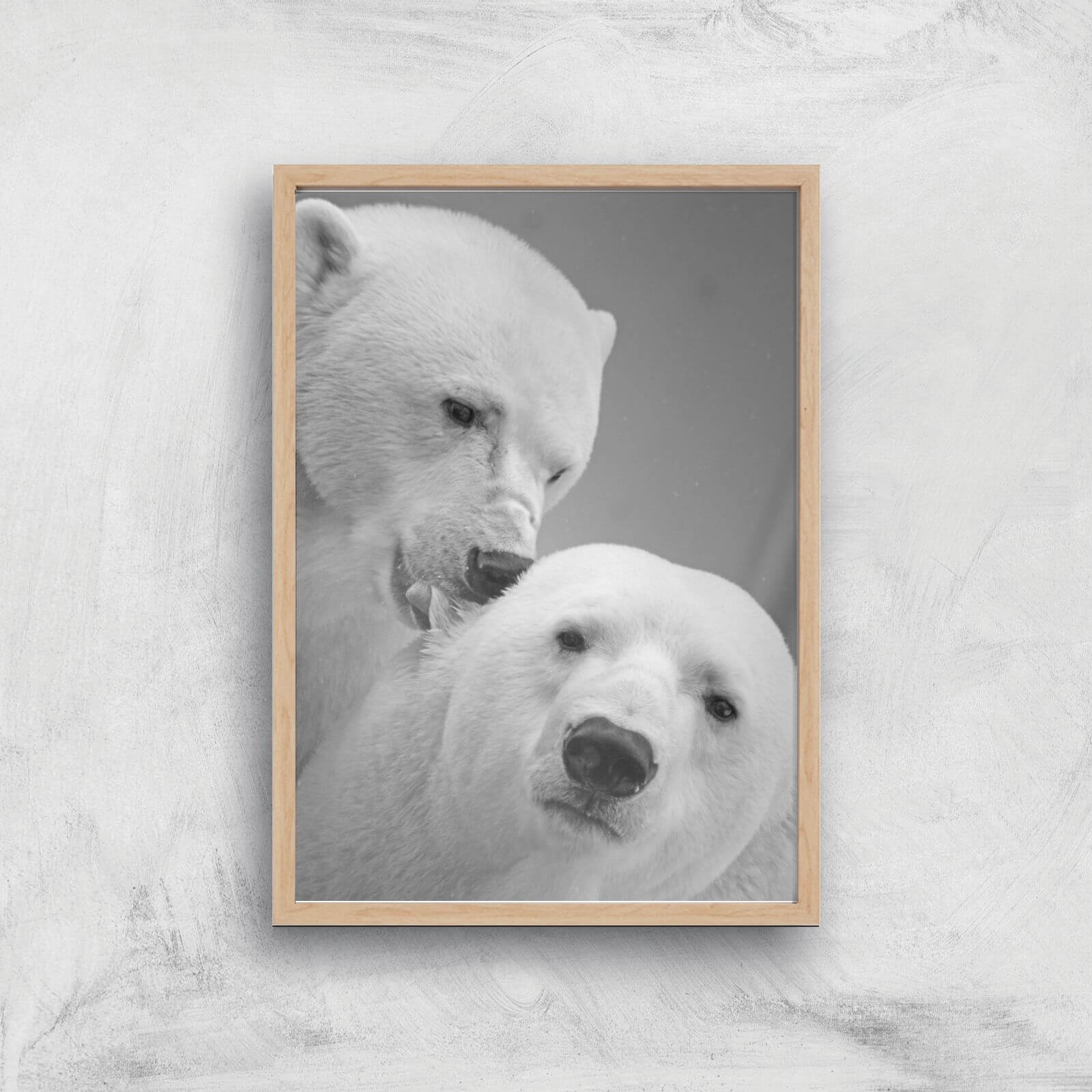 A Little Nibble Giclee Art Print - A2 - Wooden Frame