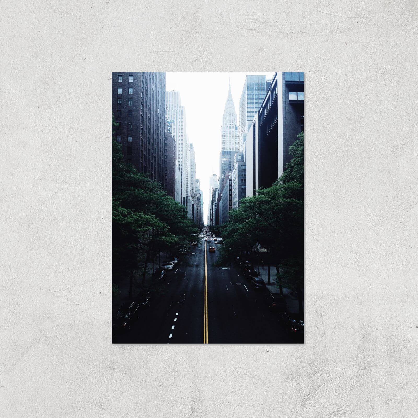 Heading Down Town Giclee Art Print - A4 - Print Only