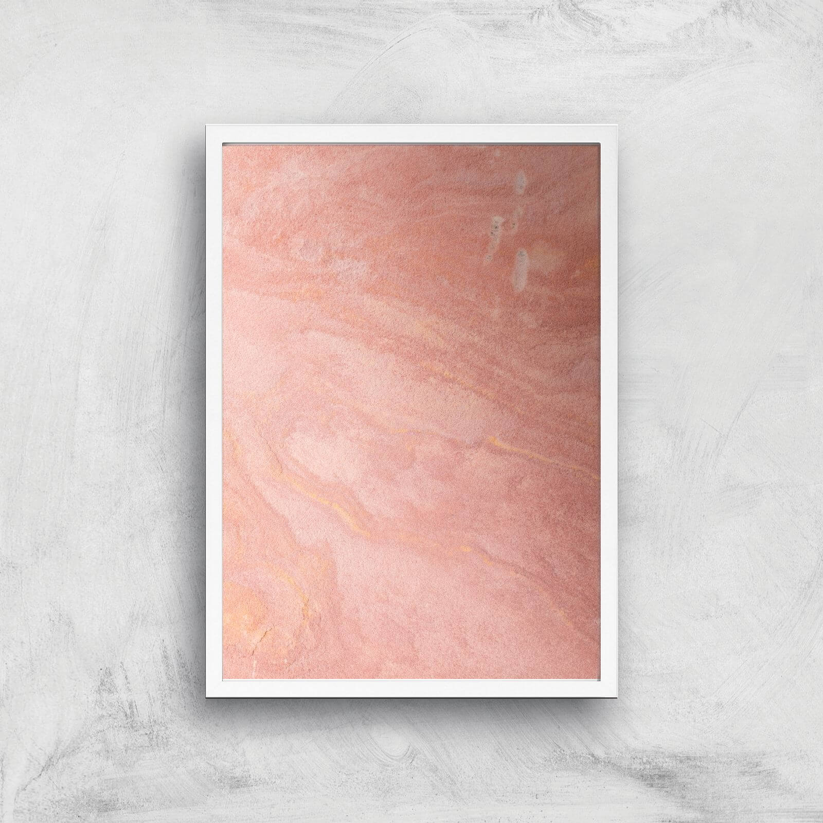 Marble Giclee Art Print - A2 - White Frame