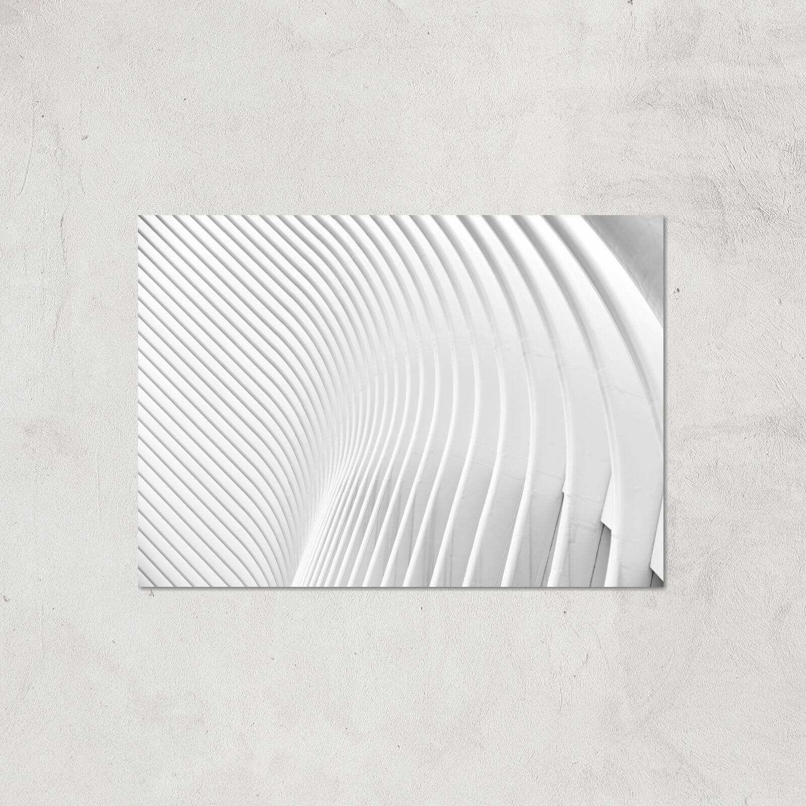 Symmetrical Lines Giclee Art Print - A4 - Print Only