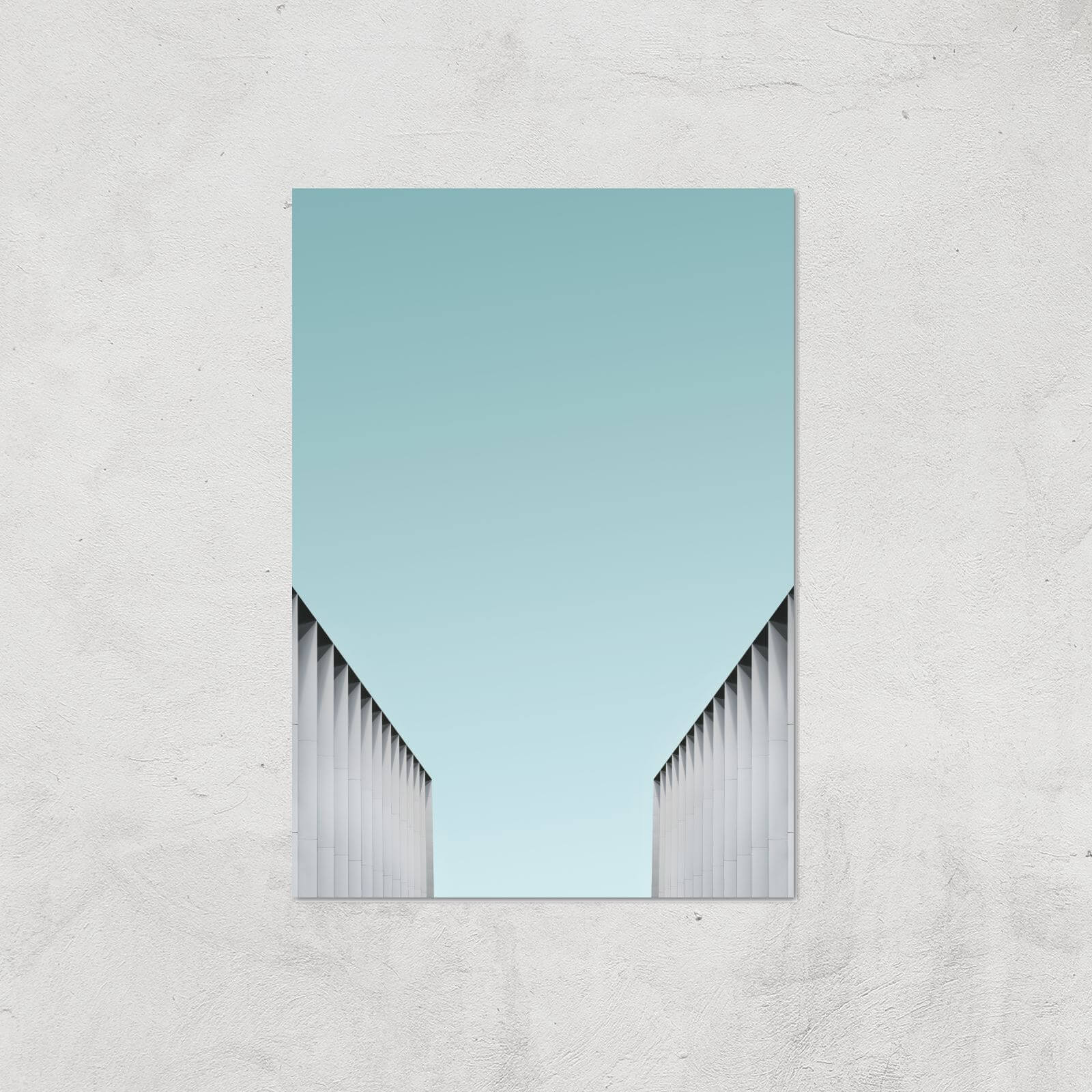 A Meeting Of Walls Giclee Art Print - A4 - Print Only