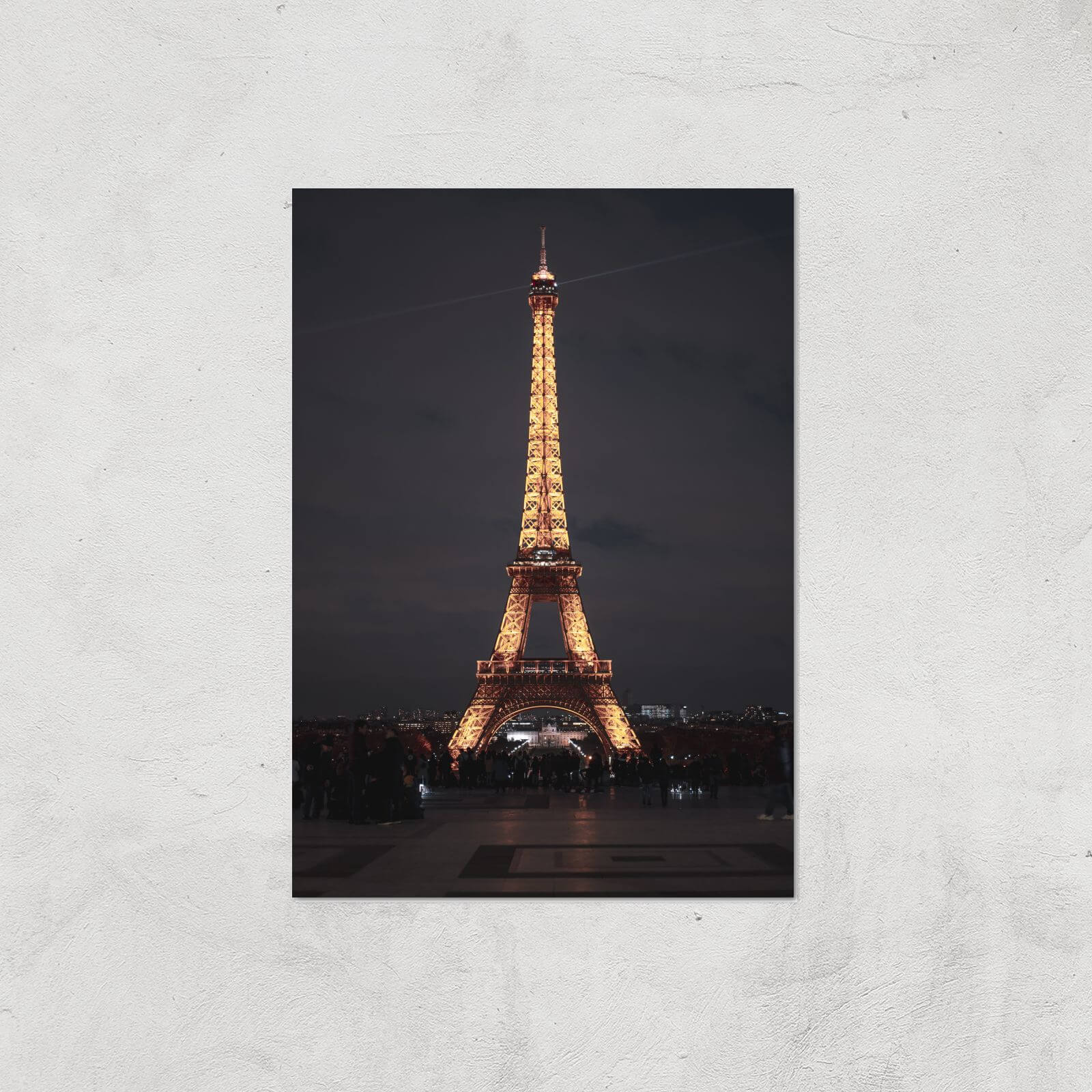 Eiffel Tower Giclee Art Print - A4 - Print Only