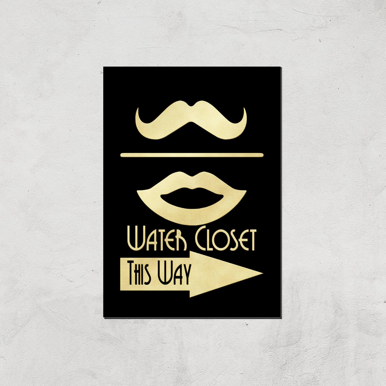 Water Closet Giclee Art Print - A2 - Print Only