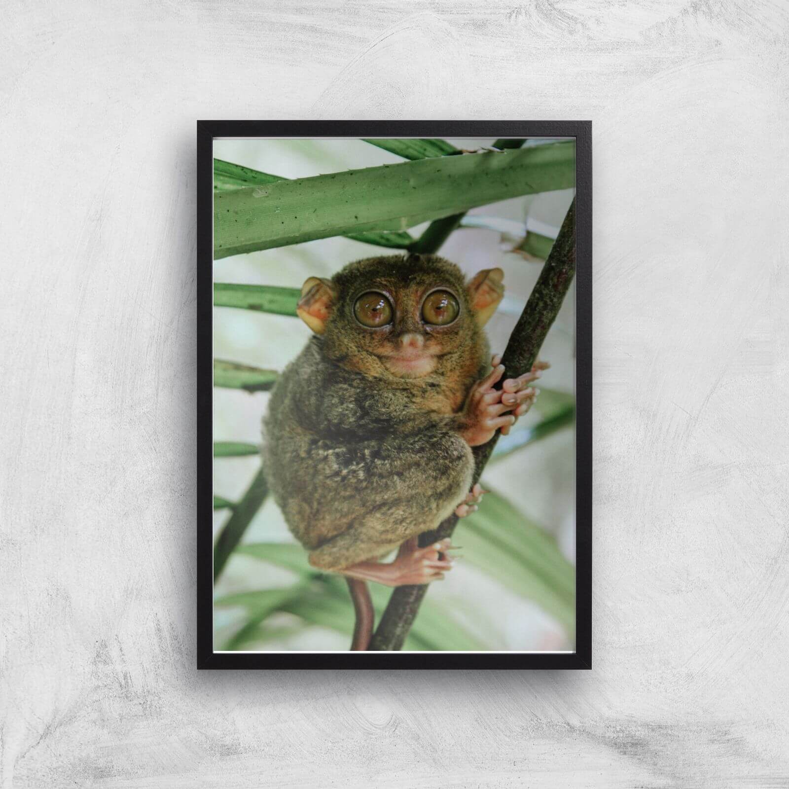 Those Big Brown Eyes Giclee Art Print - A3 - Black Frame