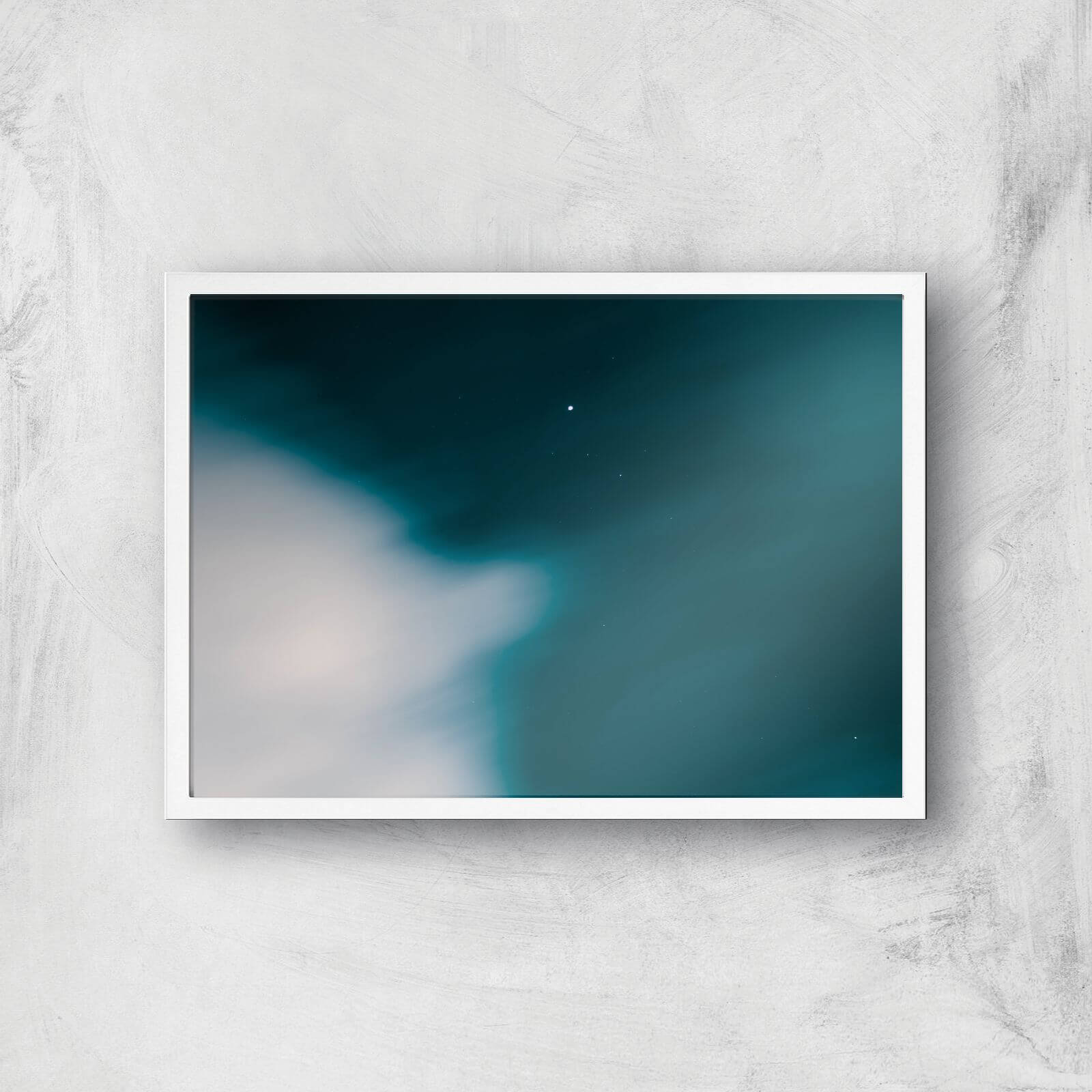 Blurry Skies Giclee Art Print - A3 - White Frame