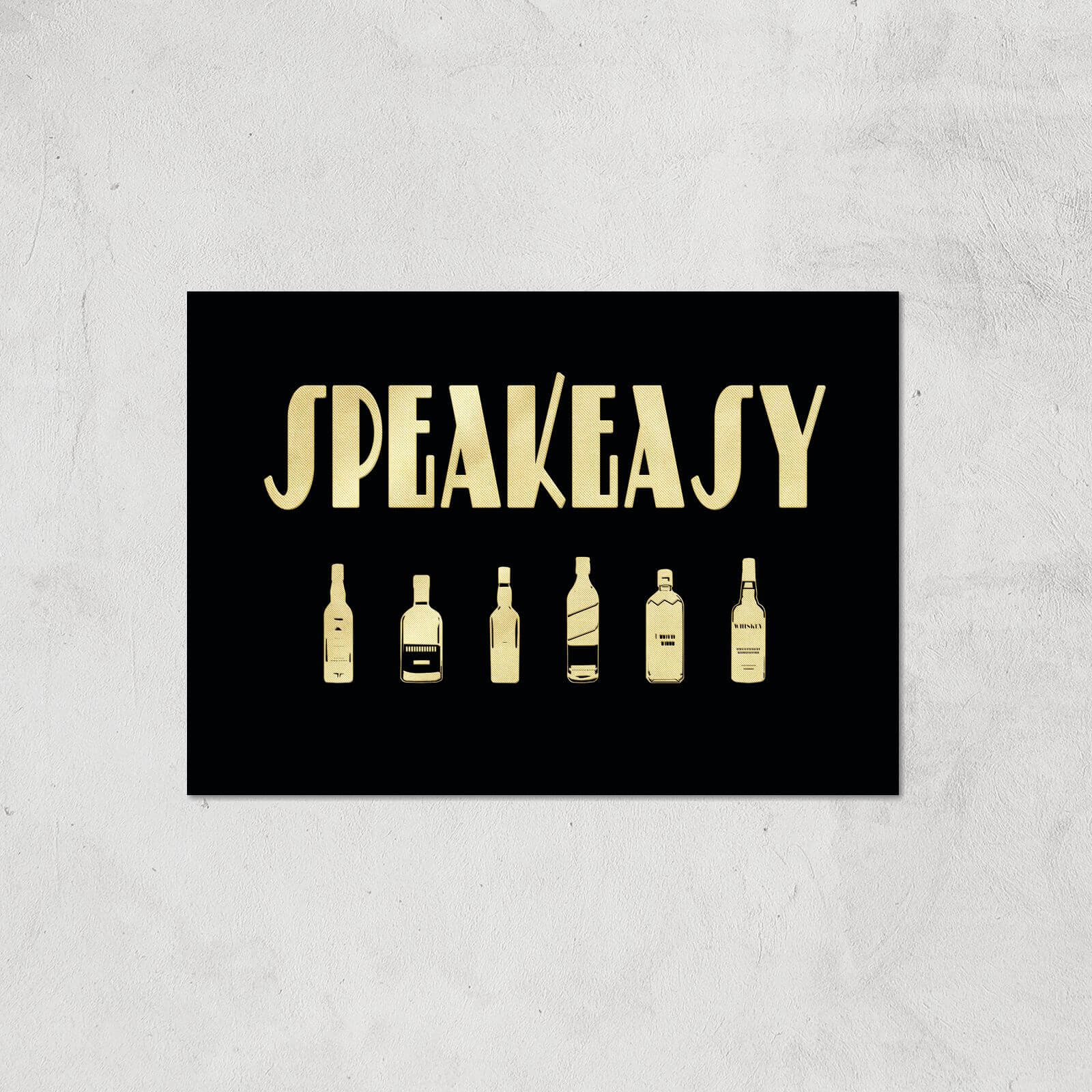 Speakeasy Giclee Art Print - A3 - Print Only