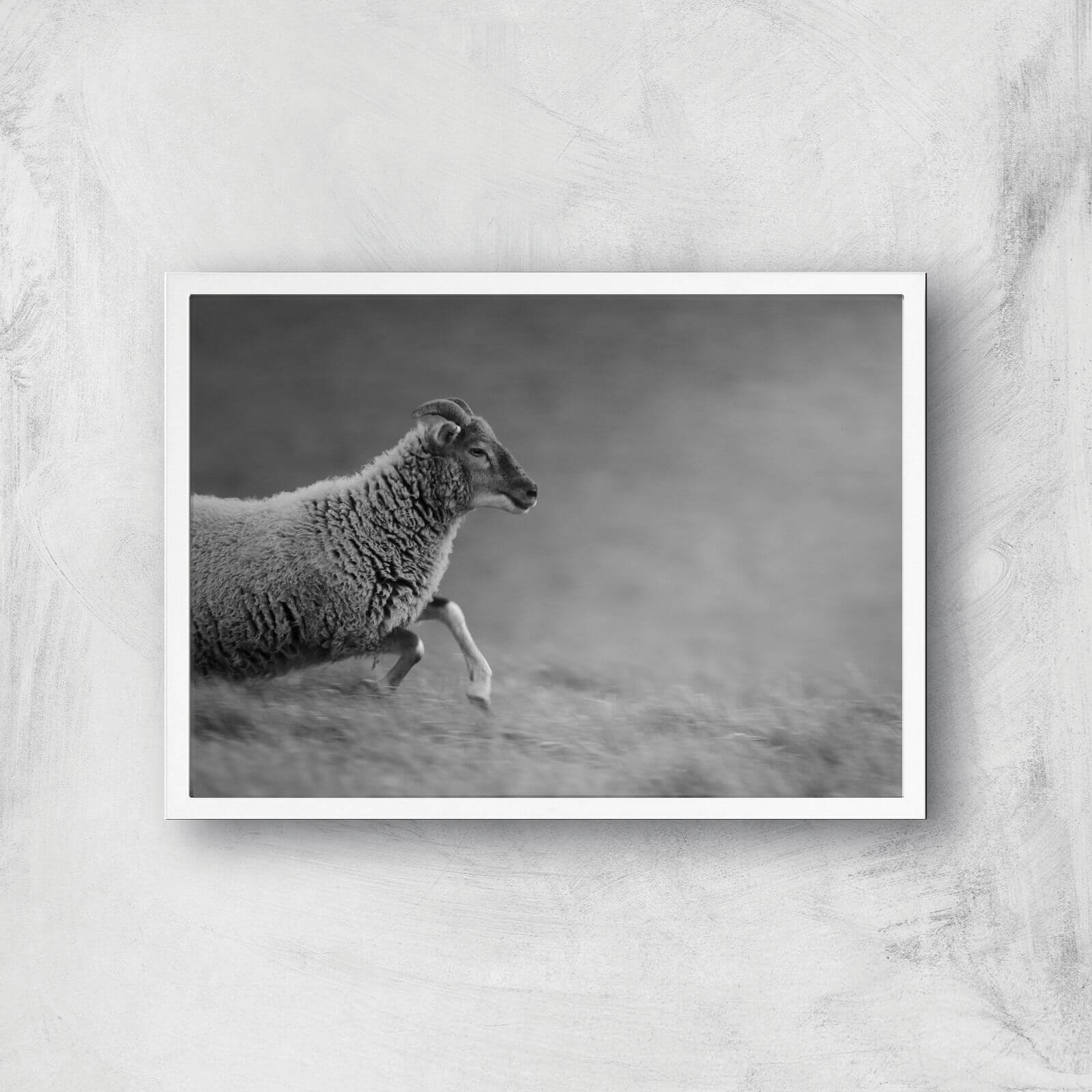 Charge! Giclee Art Print - A2 - White Frame