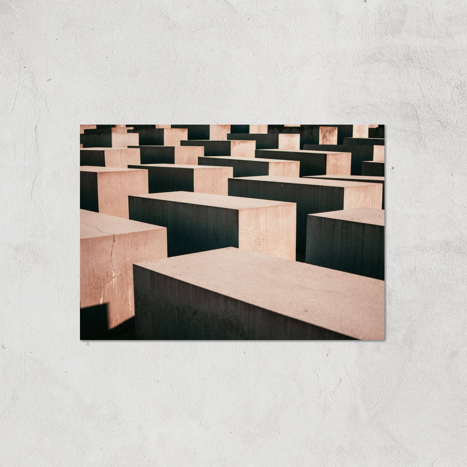 Blocks Giclee Art Print - A3 - Print Only