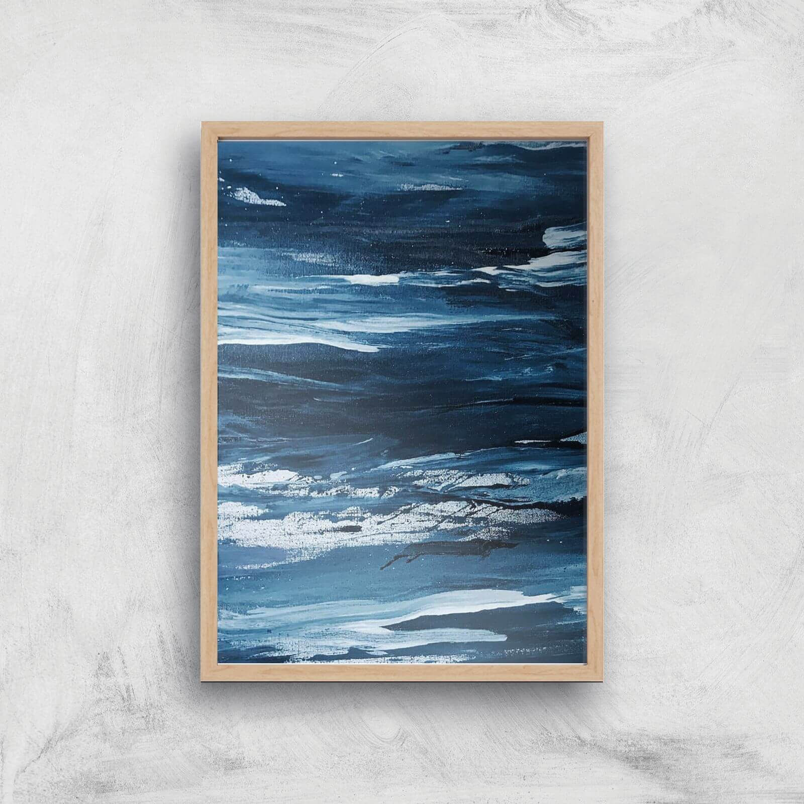 Lost At Sea Giclee Art Print - A2 - Wooden Frame