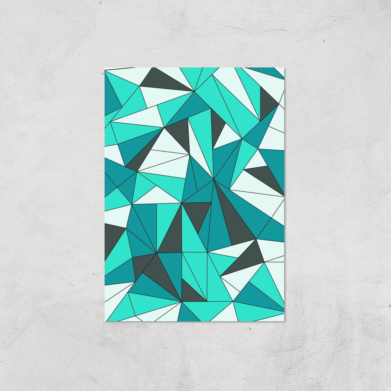Shattered Glass Giclee Art Print - A3 - Print Only