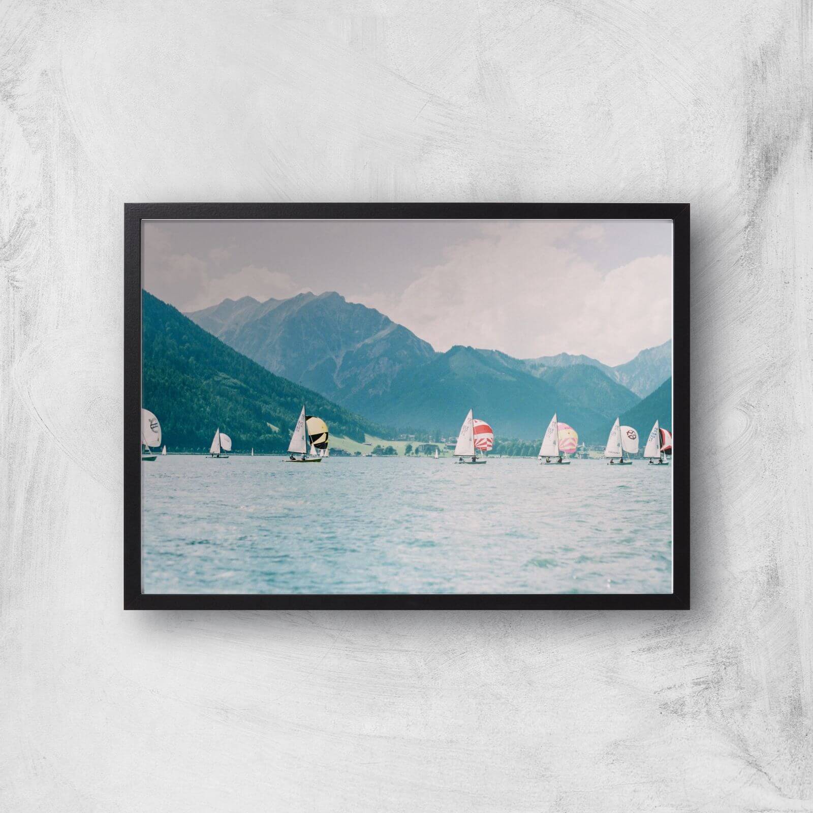 Sailing Giclee Art Print - A2 - Black Frame