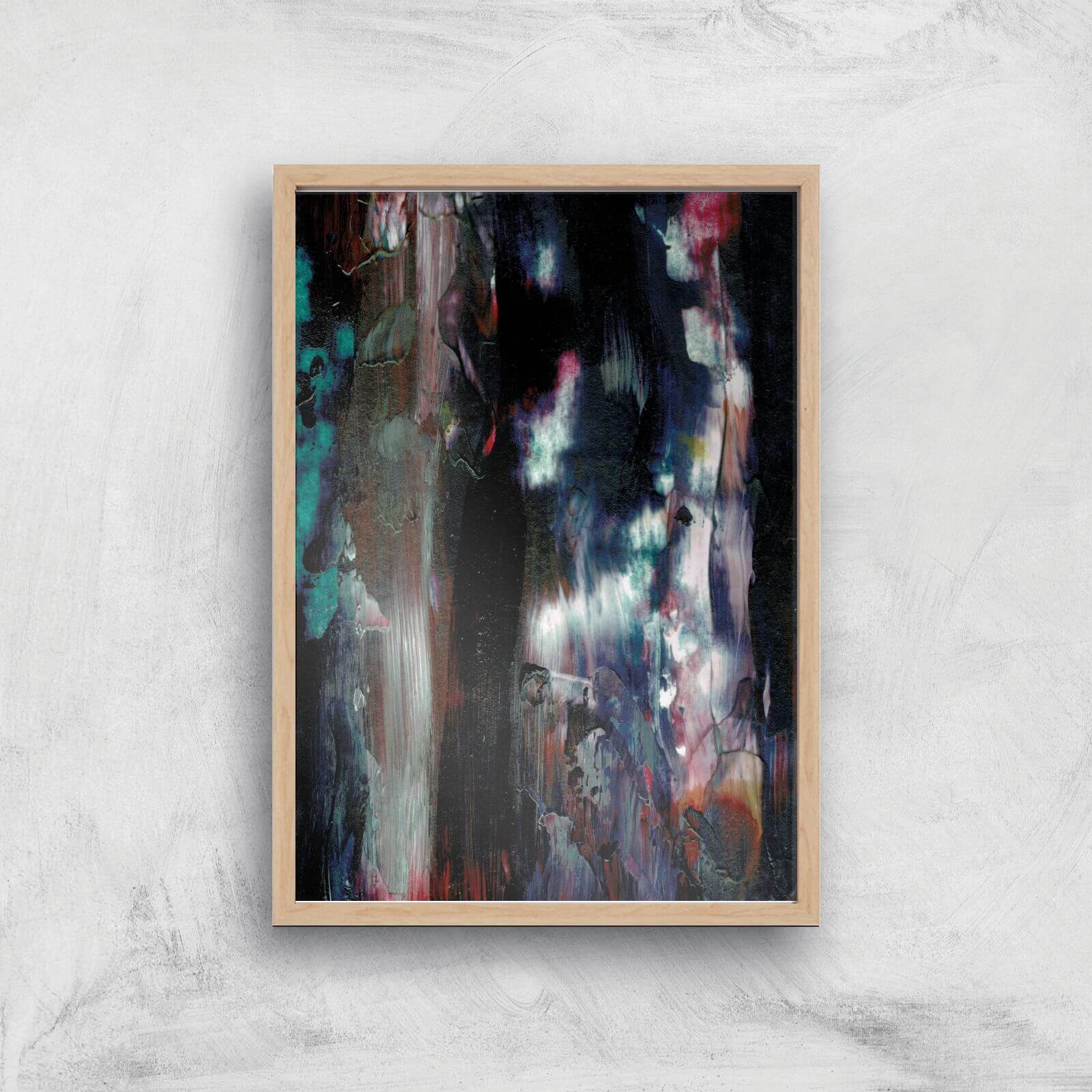 Club Nights Giclee Art Print - A2 - Wooden Frame