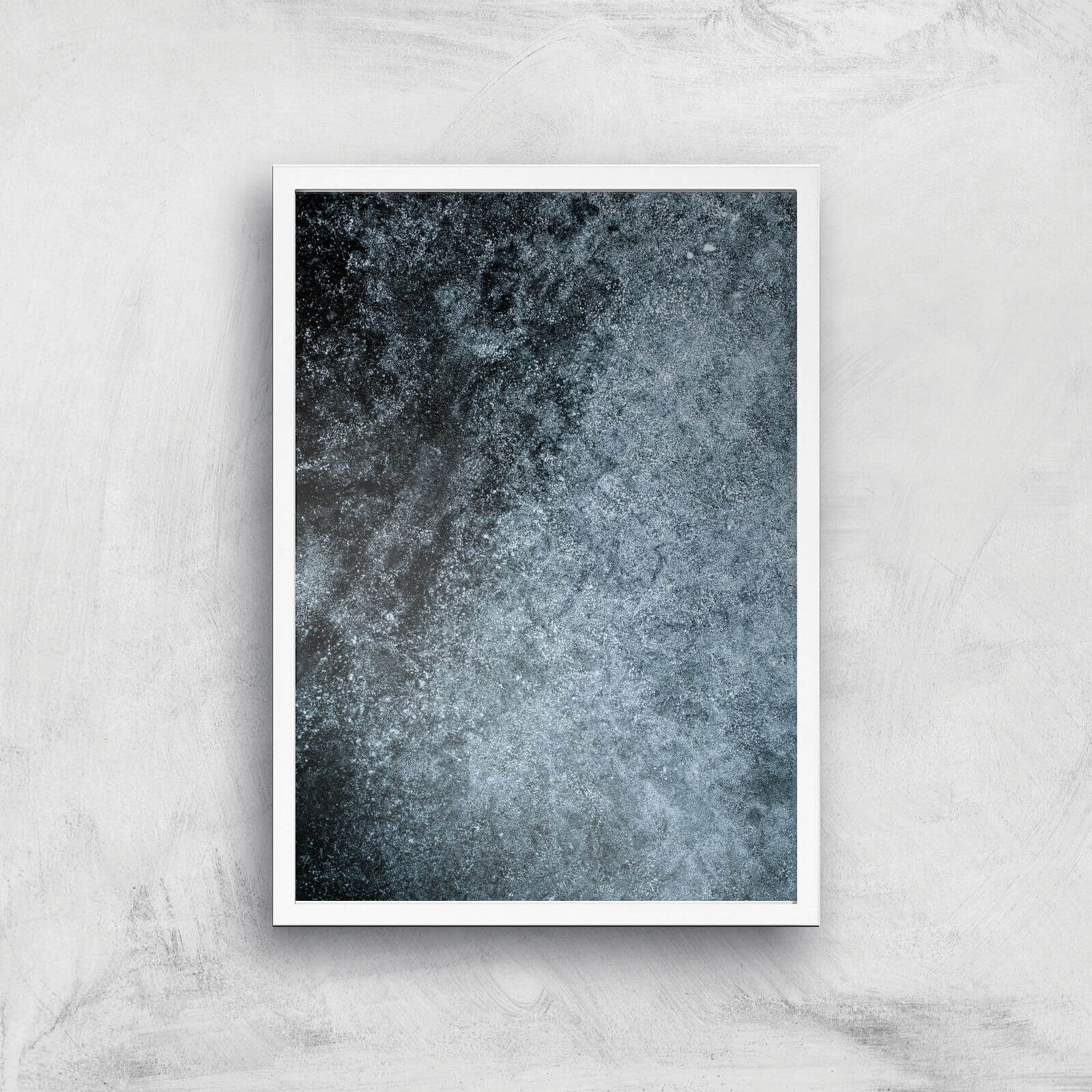 Snowy Night Giclee Art Print - A3 - White Frame