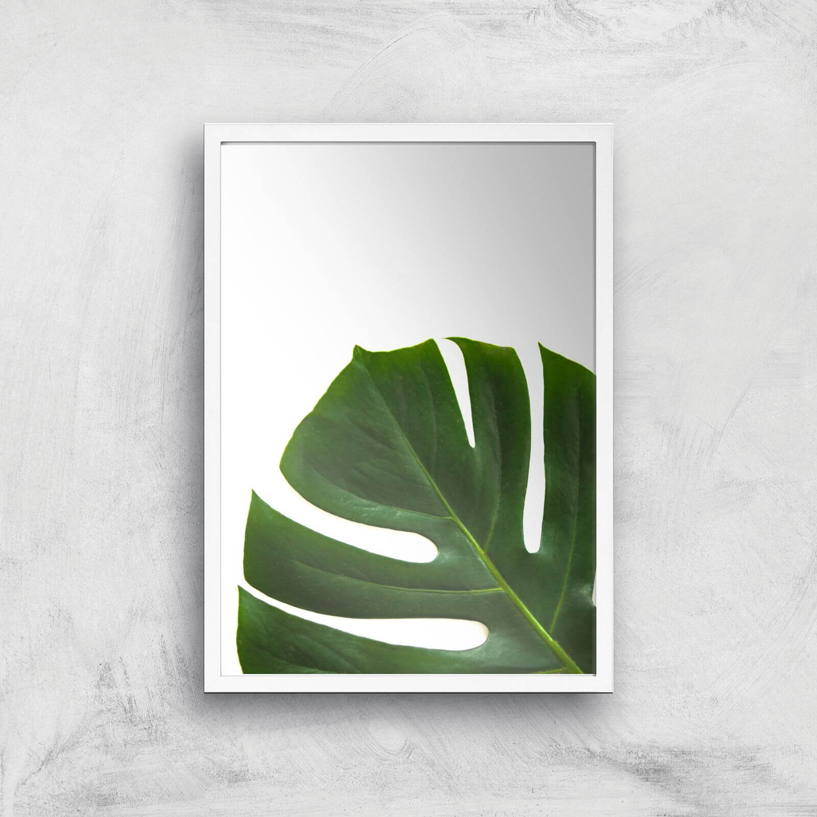 Leaf Section Giclee Art Print - A2 - White Frame