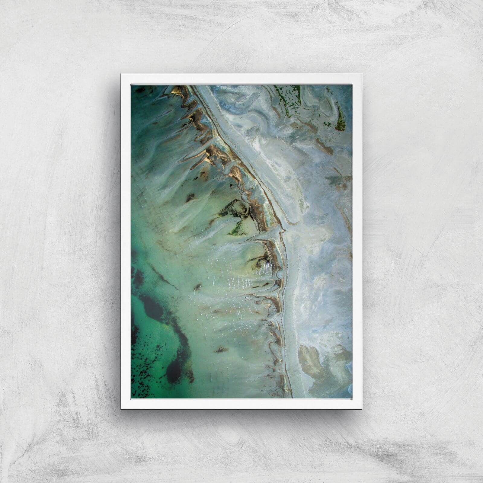 A Sea Of Glass Giclee Art Print - A2 - White Frame