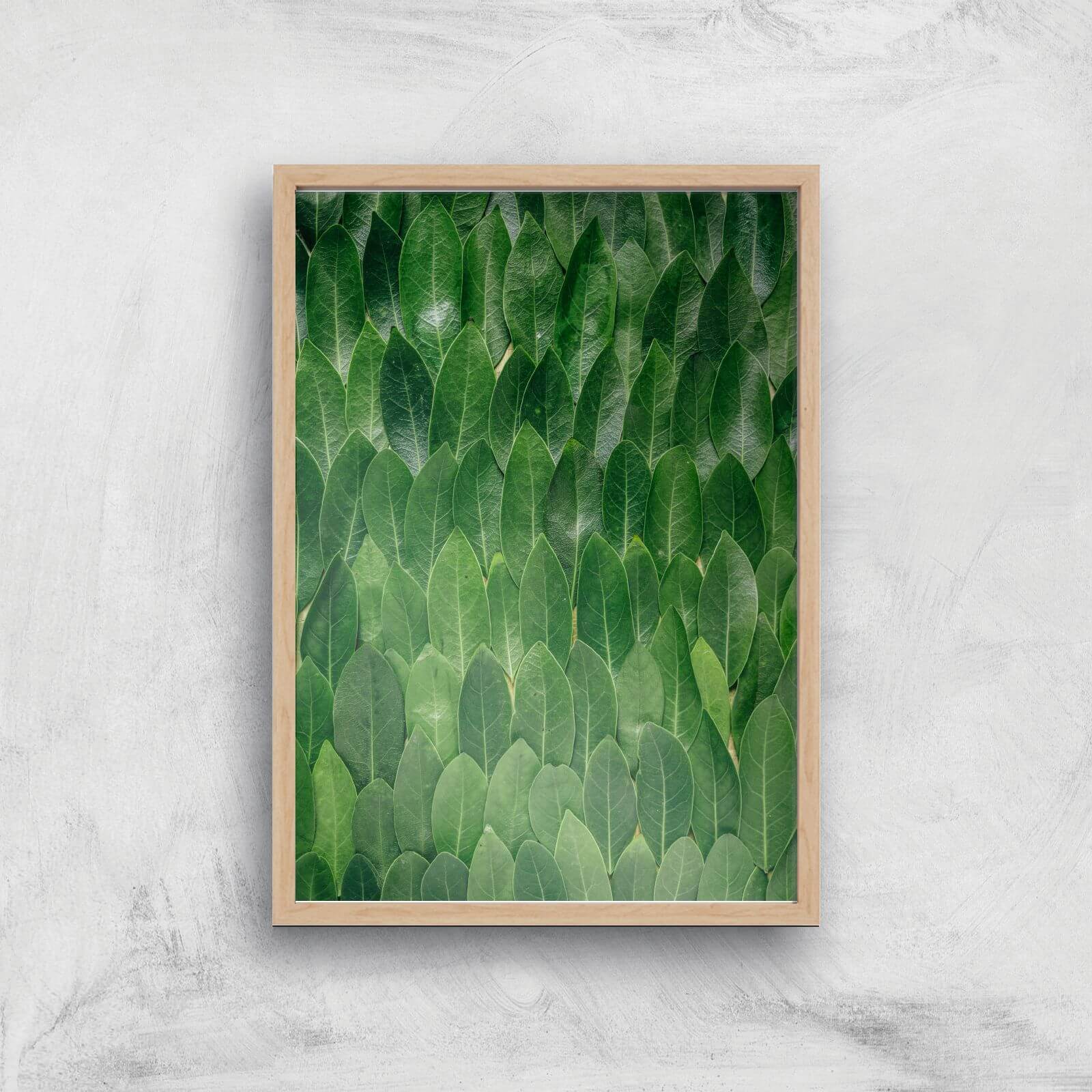 A Cloak Of Leaves Giclee Art Print - A3 - Wooden Frame