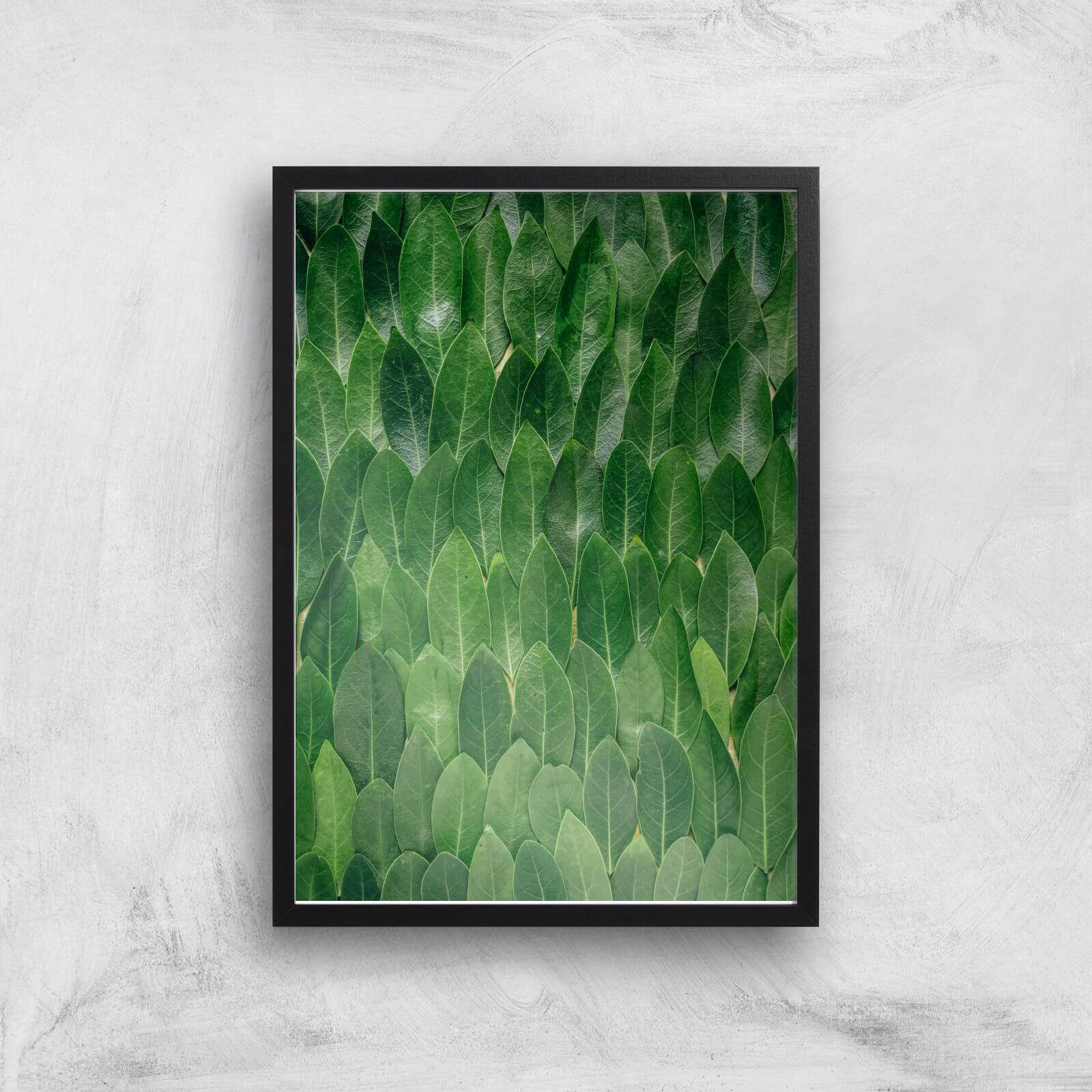 A Cloak Of Leaves Giclee Art Print - A3 - Black Frame