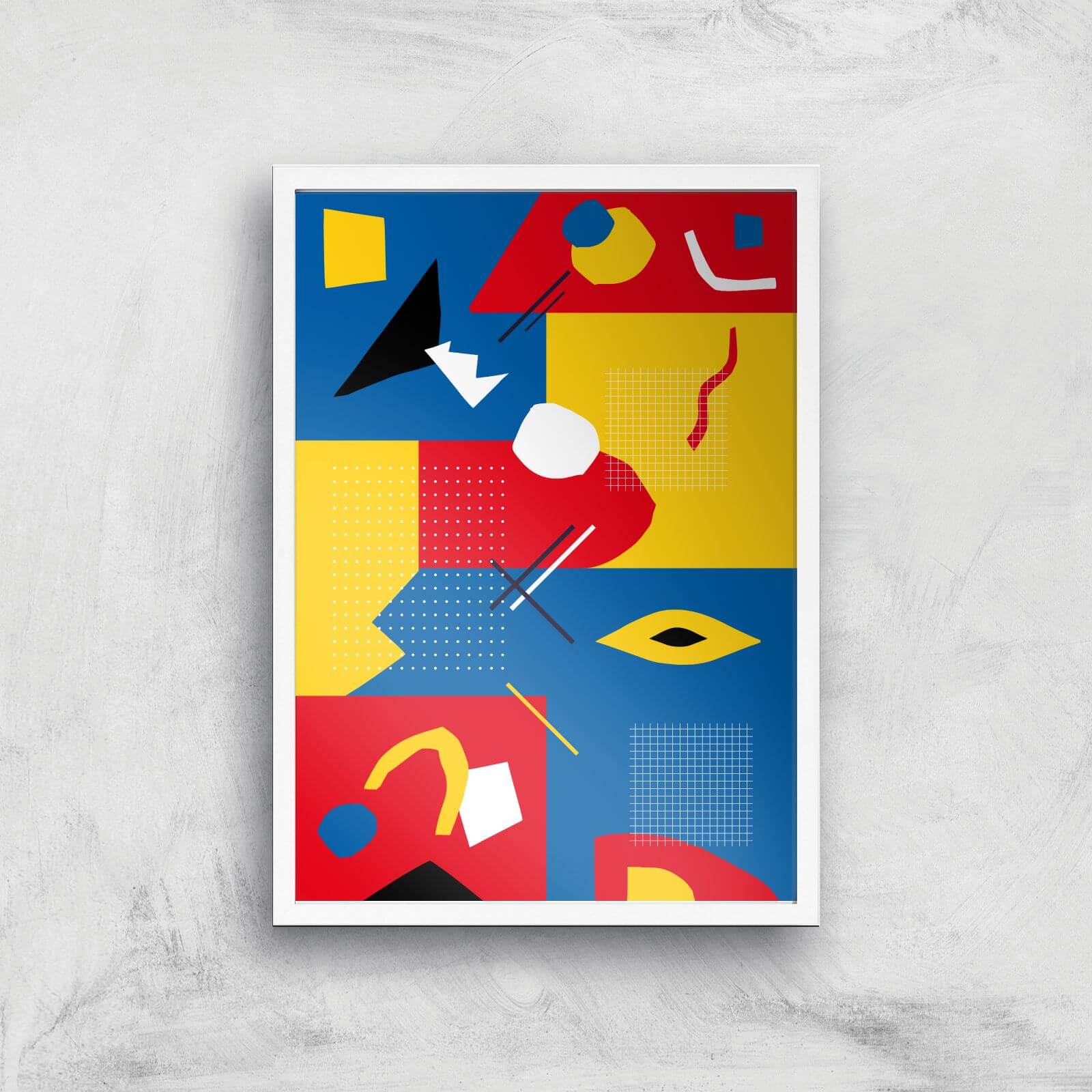 Do You Like Colour? Giclee Art Print - A3 - White Frame