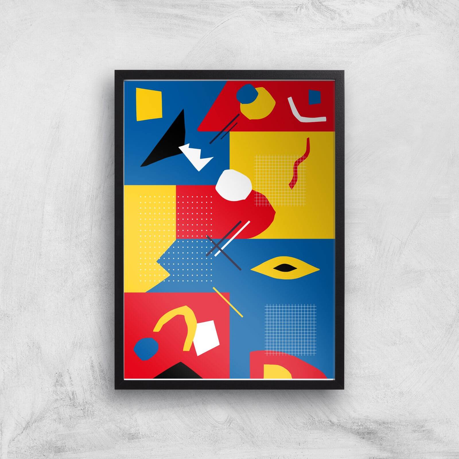 Do You Like Colour? Giclee Art Print - A3 - Black Frame
