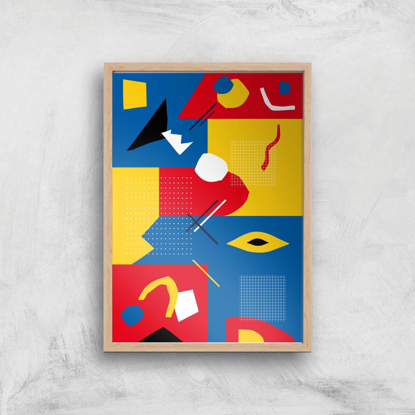 Do You Like Colour? Giclee Art Print - A2 - Wooden Frame