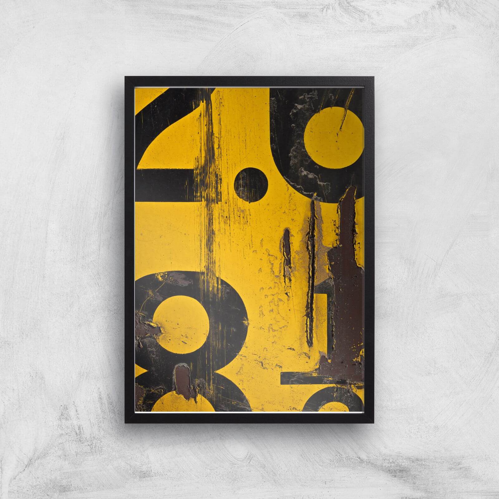 Count By Numbers Giclee Art Print - A2 - Black Frame