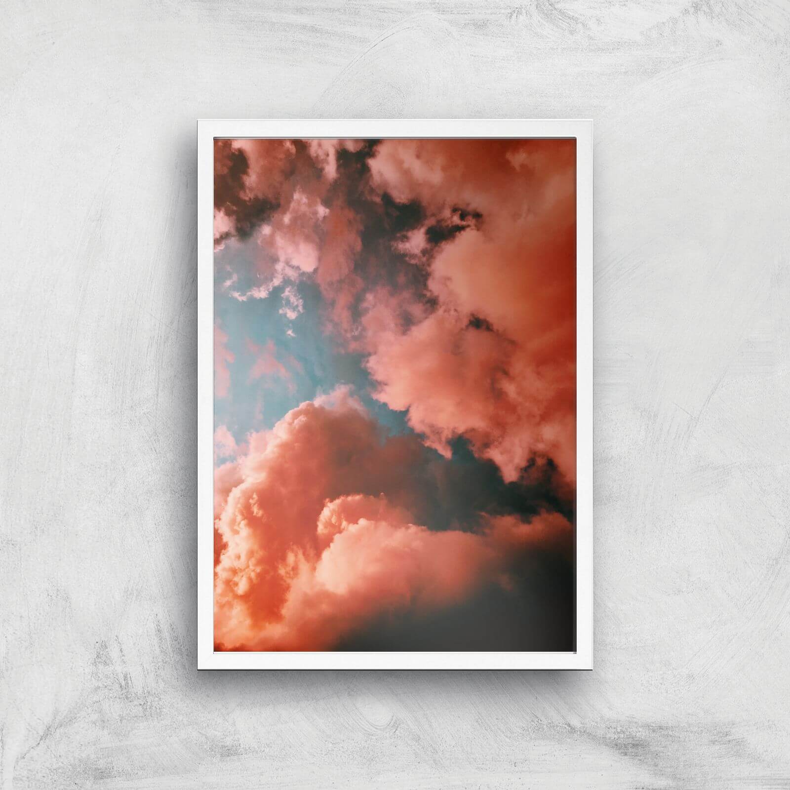 Powdered Paint Giclee Art Print - A3 - White Frame