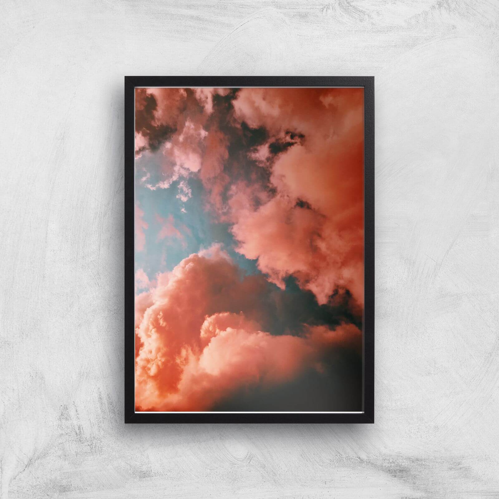 Powdered Paint Giclee Art Print - A3 - Black Frame