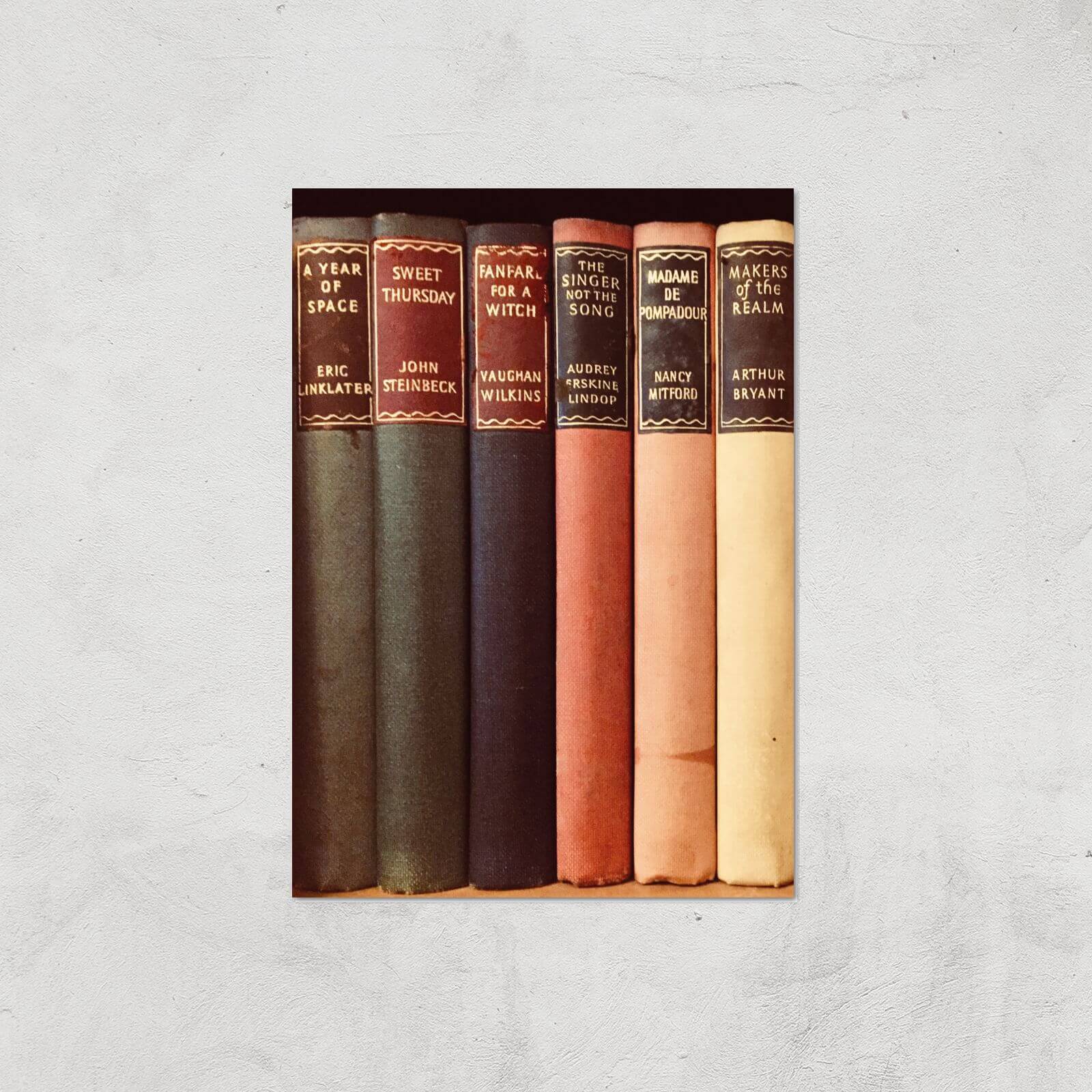 Old Book Shop Giclee Art Print - A2 - Print Only