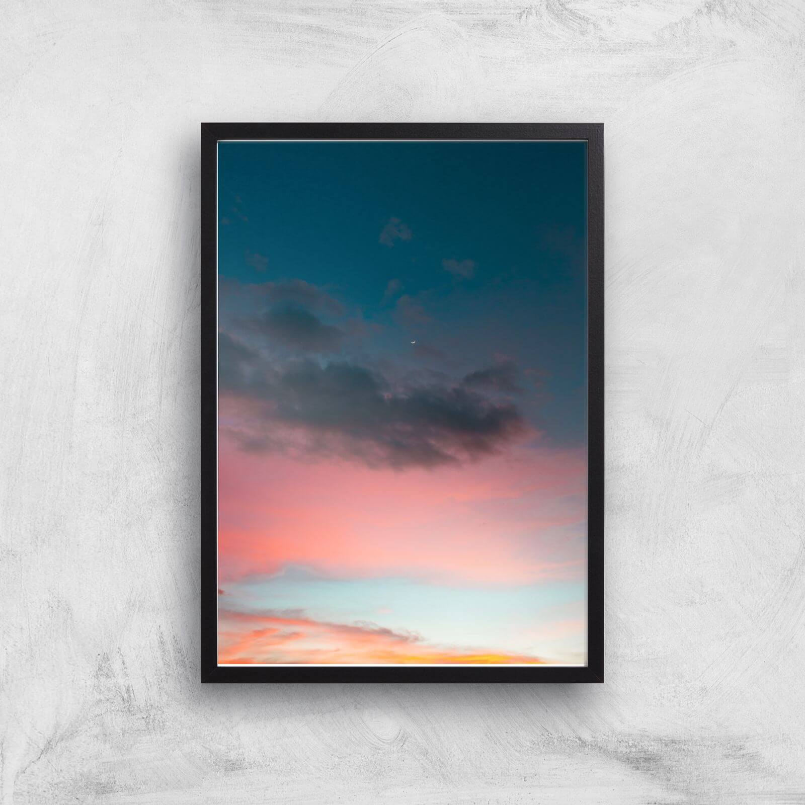 Peaceful Sunset Giclee Art Print - A3 - Black Frame