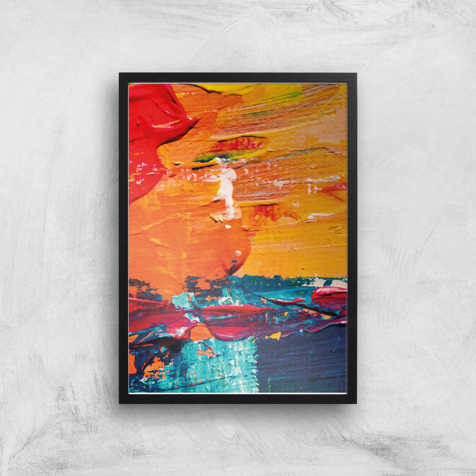 Paint My Sunset Giclee Art Print - A3 - Black Frame
