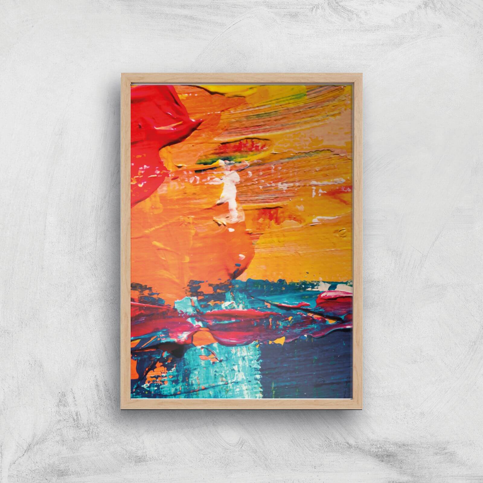 Paint My Sunset Giclee Art Print - A2 - Wooden Frame