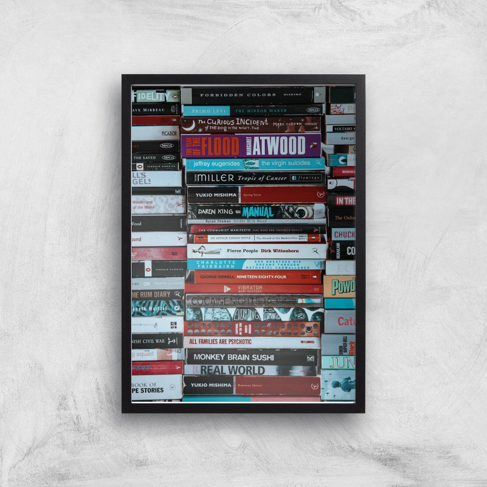 I Like To Read Ok! Giclee Art Print - A2 - Black Frame