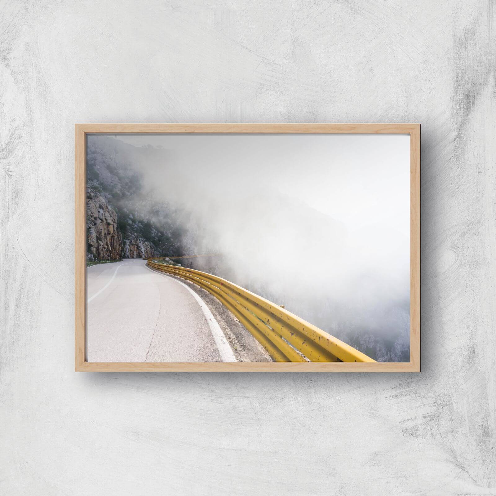 A Road Less Traveled Giclee Art Print - A3 - Wooden Frame