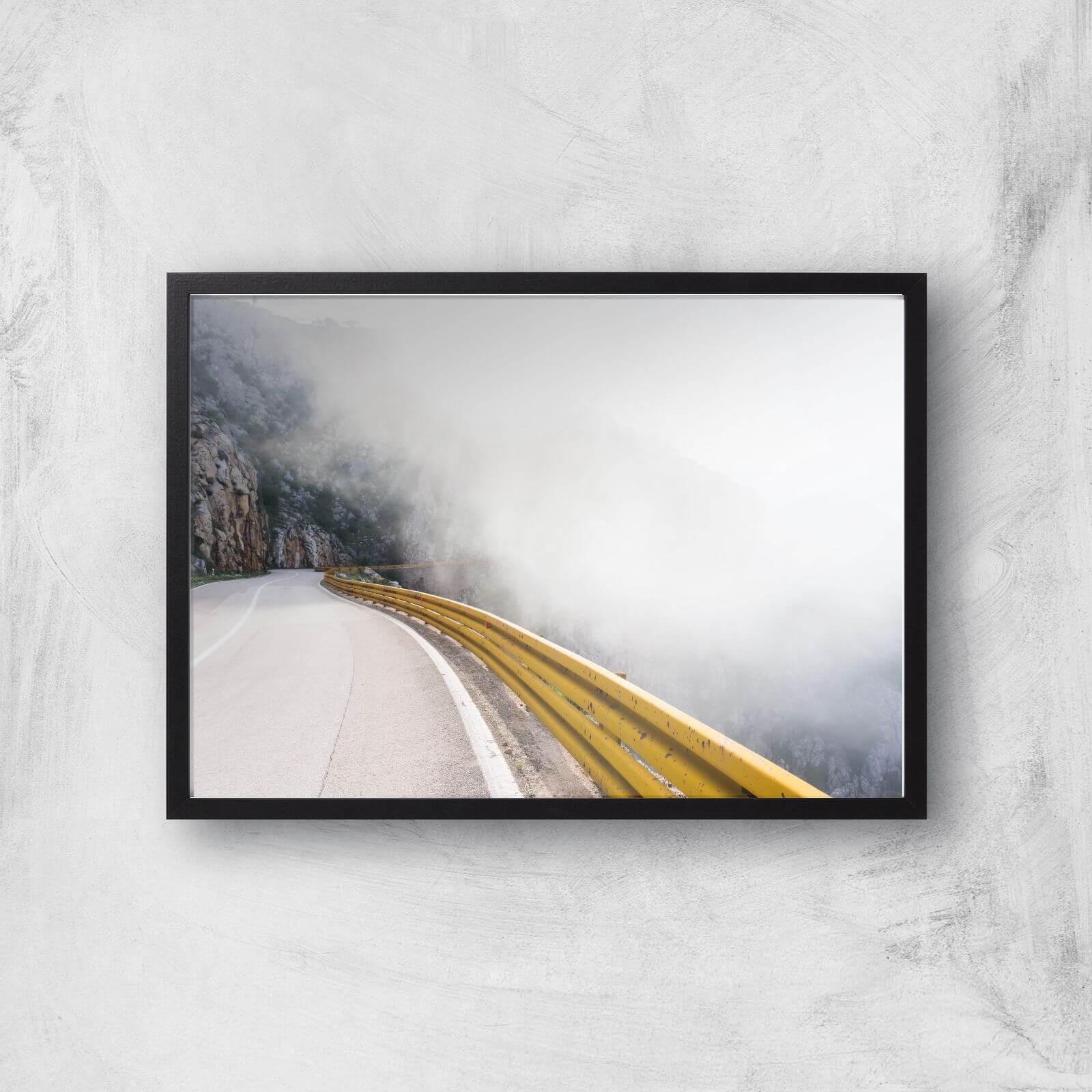 A Road Less Traveled Giclee Art Print - A3 - Black Frame