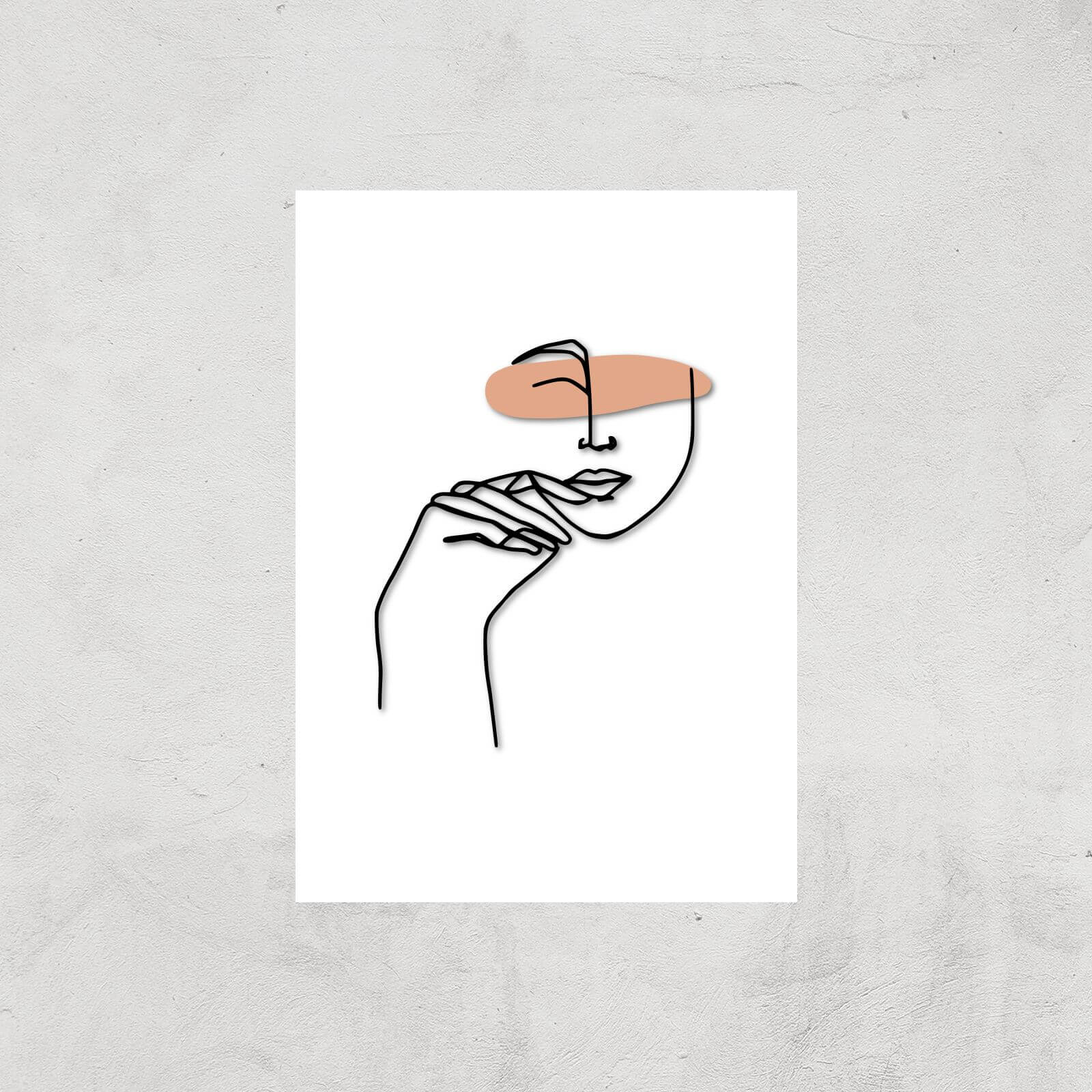 A Cheeky Grin Giclee Art Print - A4 - Print Only