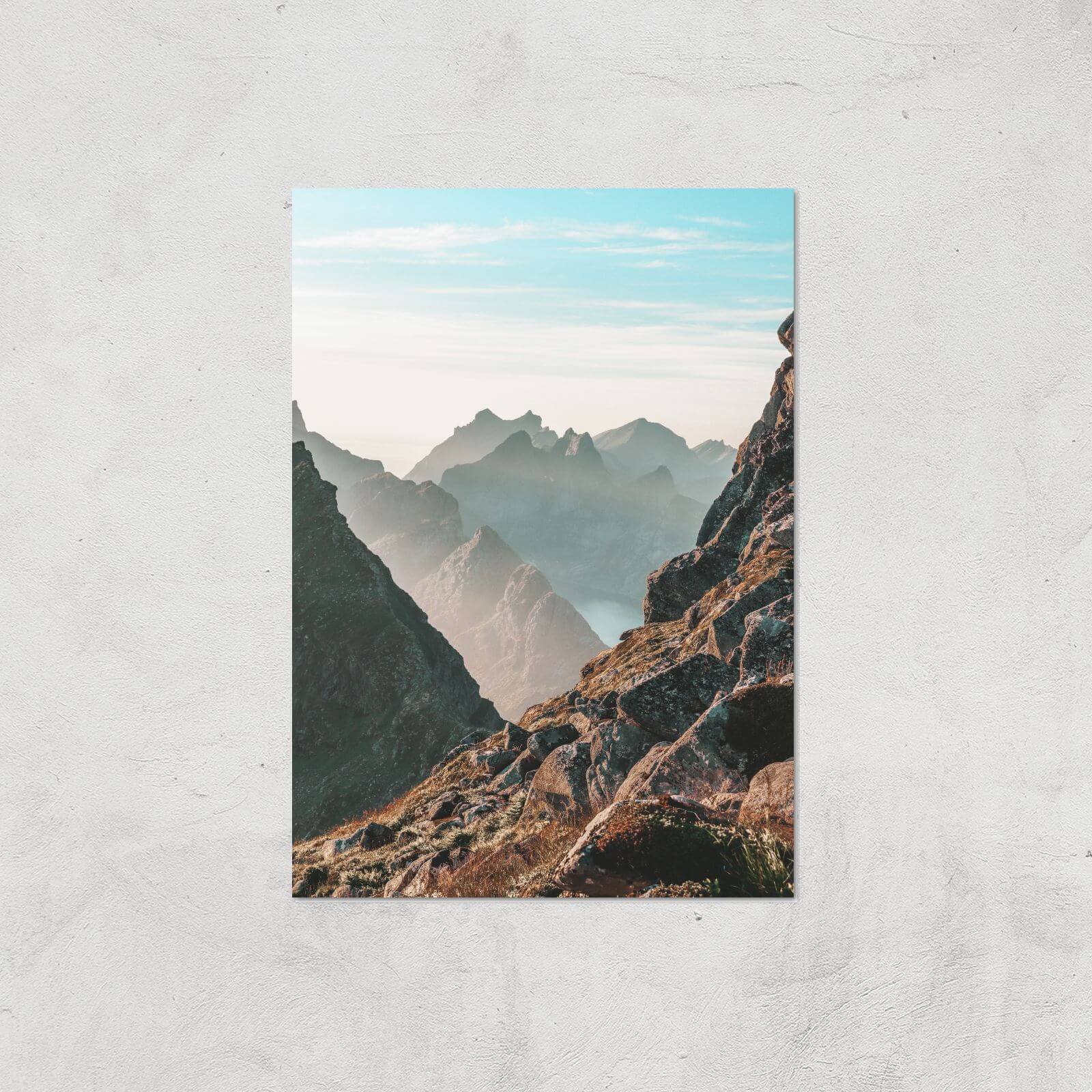 Barron Mountain Scape Giclee Art Print - A2 - Print Only