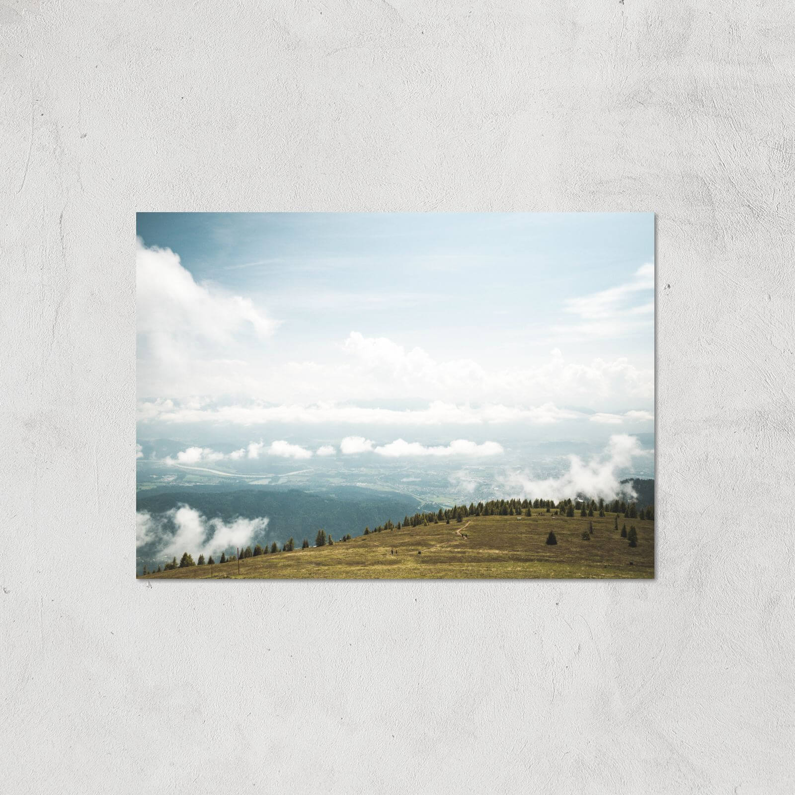 Open Plain Giclee Art Print - A4 - Print Only