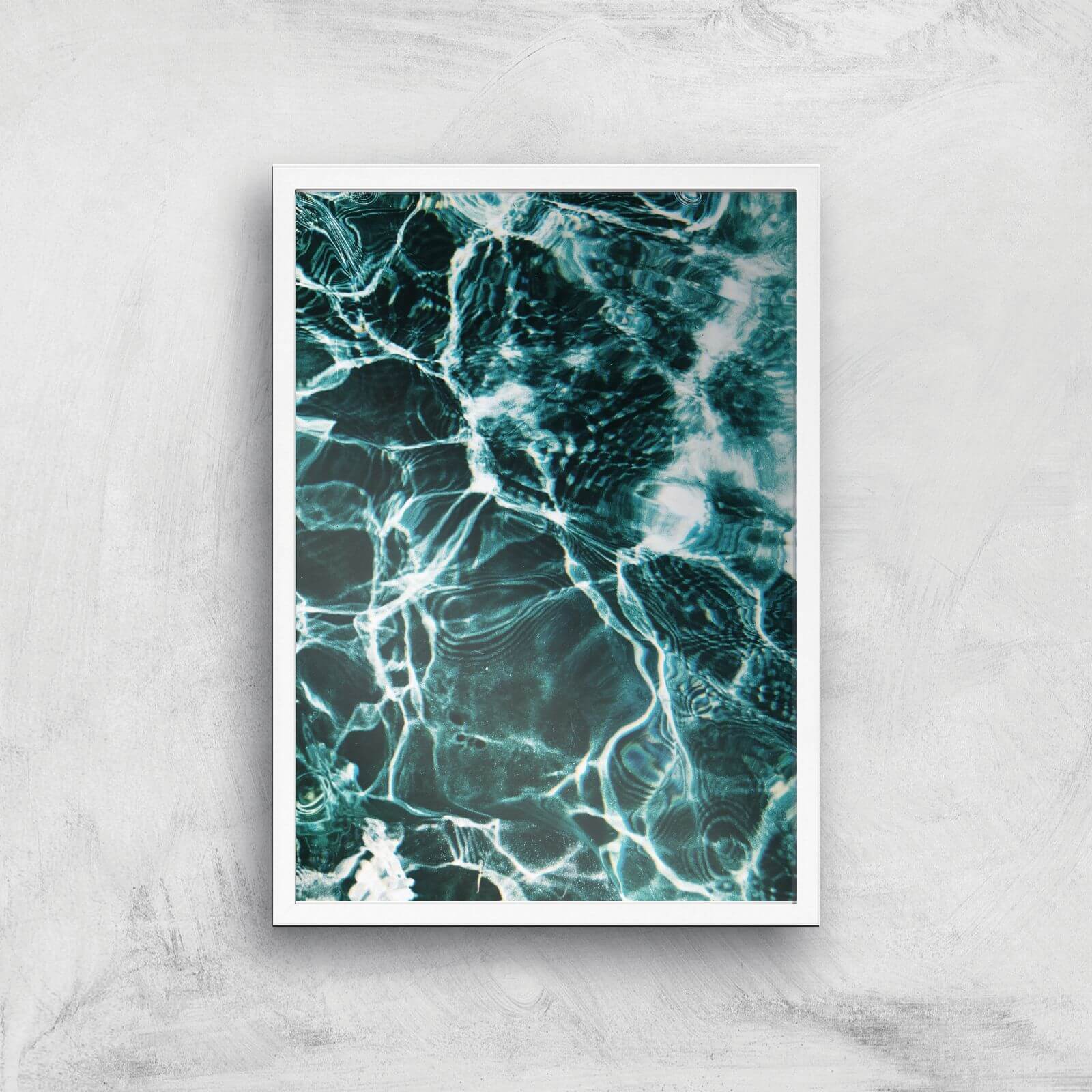 Ripples Giclee Art Print - A3 - White Frame