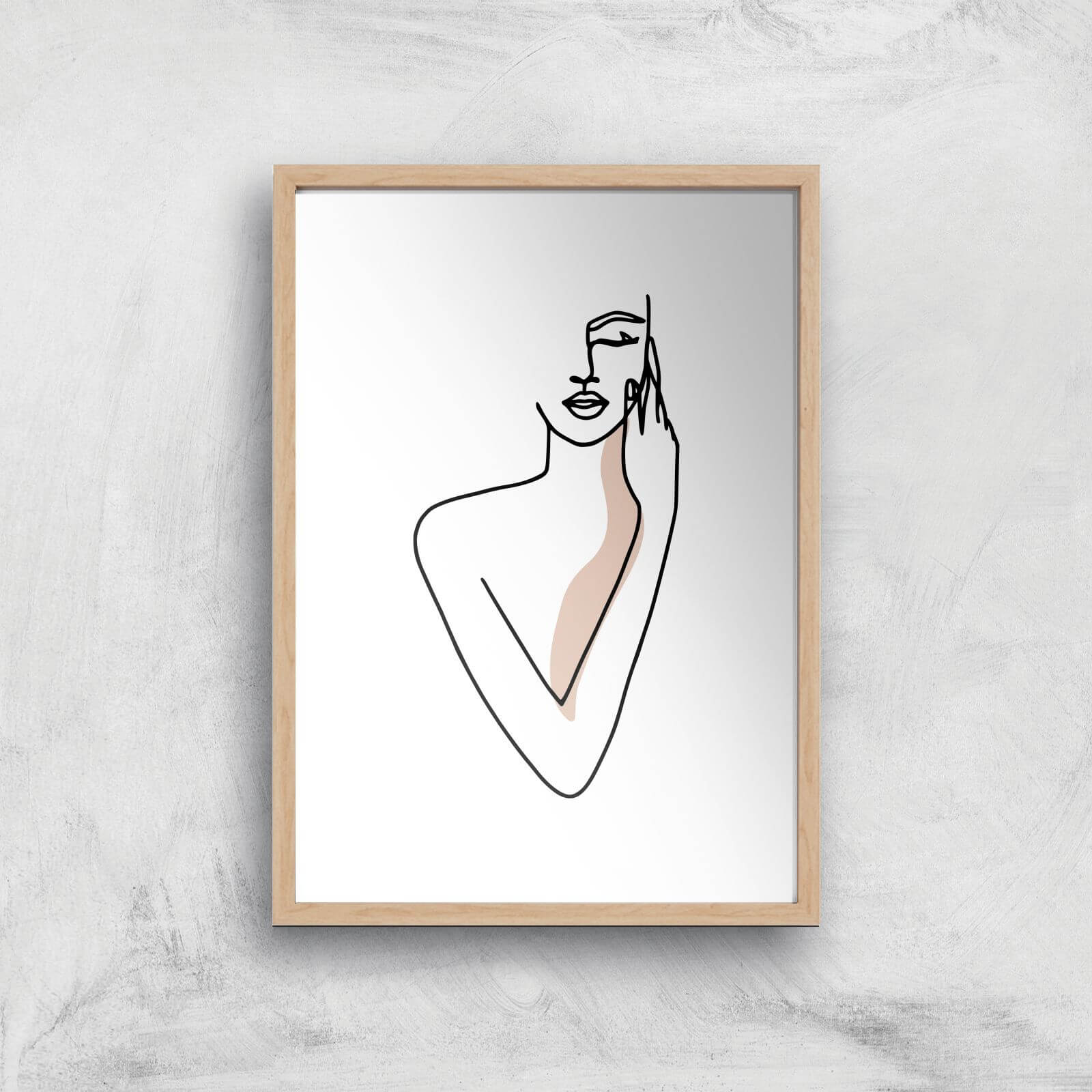 Dreaming Of Your Touch Giclee Art Print - A2 - Wooden Frame
