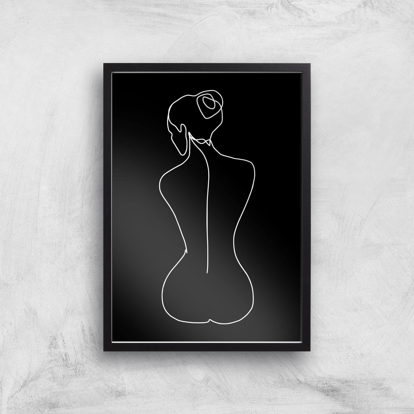 She Was Perfection The Night We Met Giclee Art Print - A2 - Black Frame