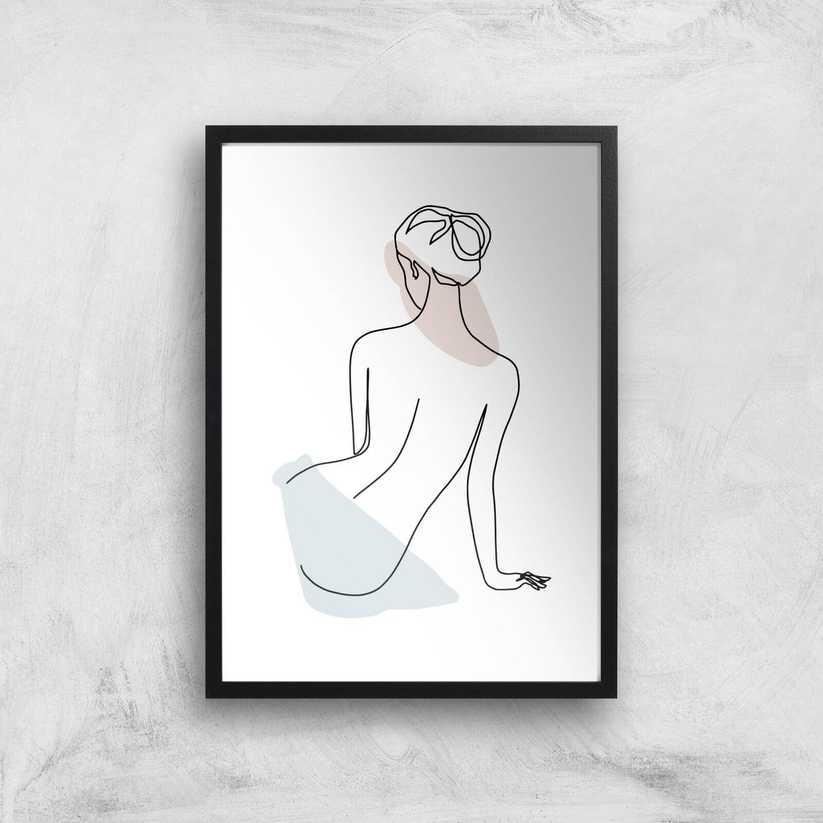Taking A Minute Giclee Art Print - A3 - Black Frame