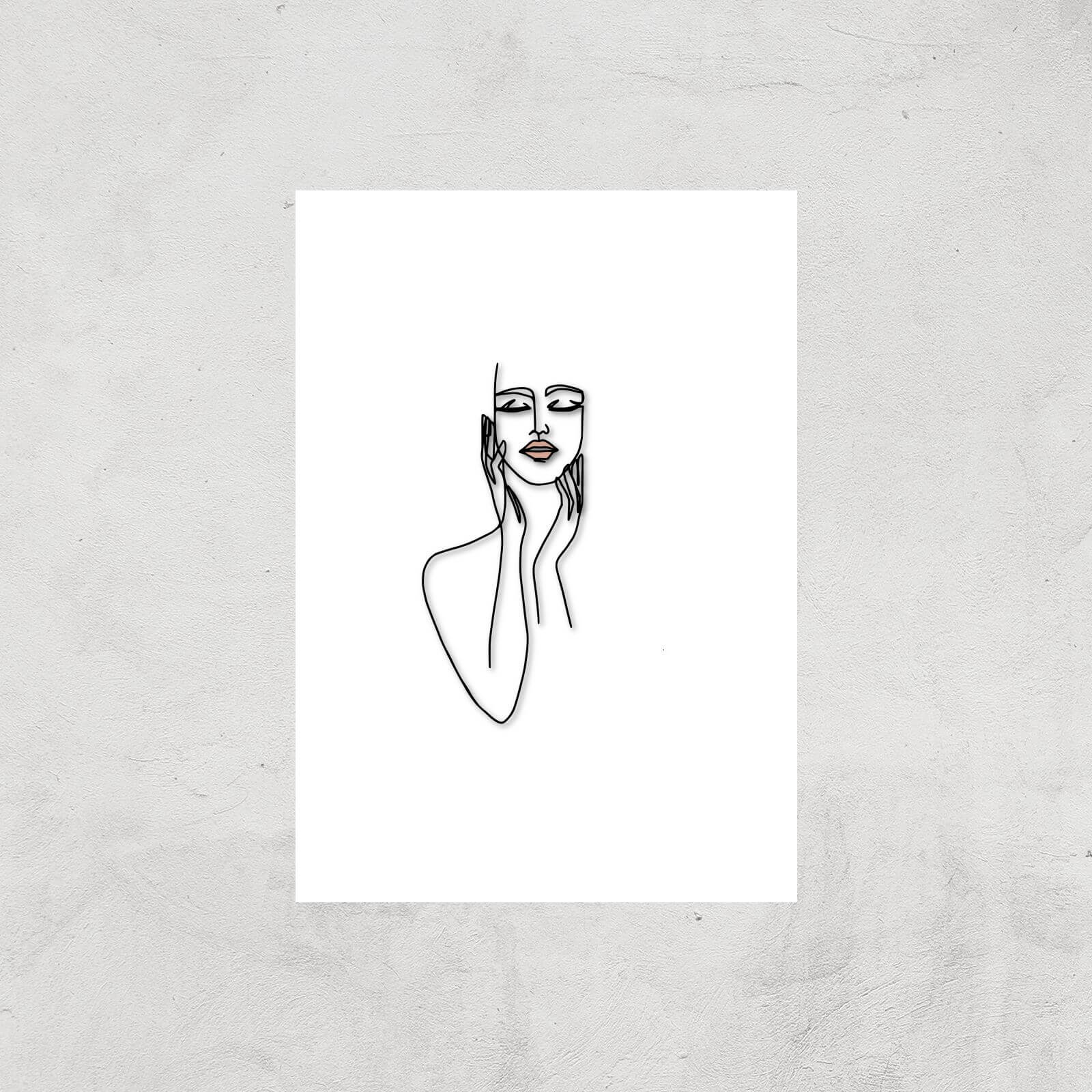 A Loving Touch Giclee Art Print - A4 - Print Only