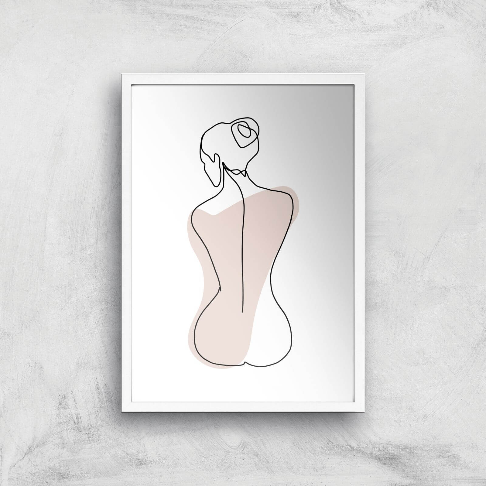 She Was Perfection Giclee Art Print - A3 - White Frame