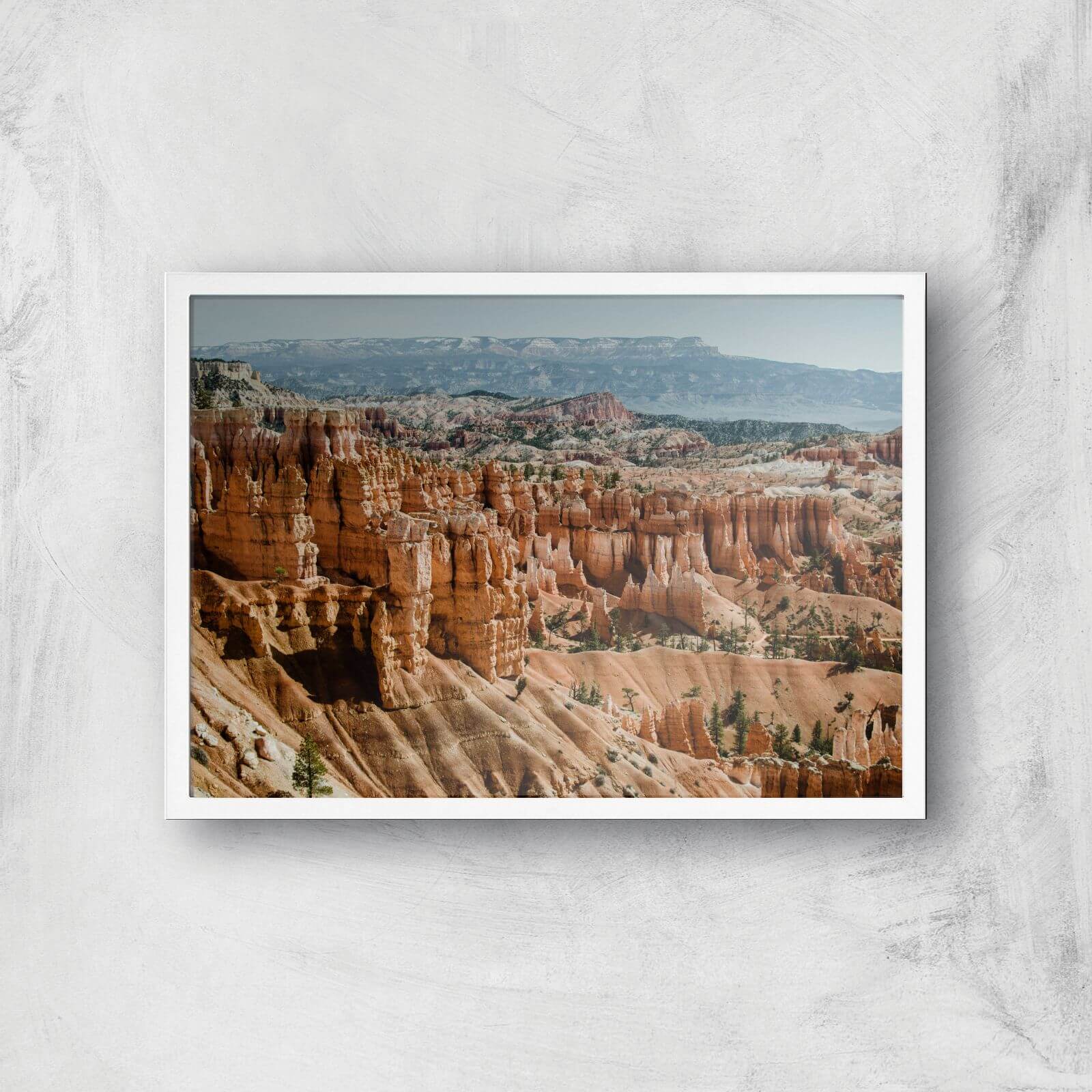 Rocky Outcrops Giclee Art Print - A3 - White Frame