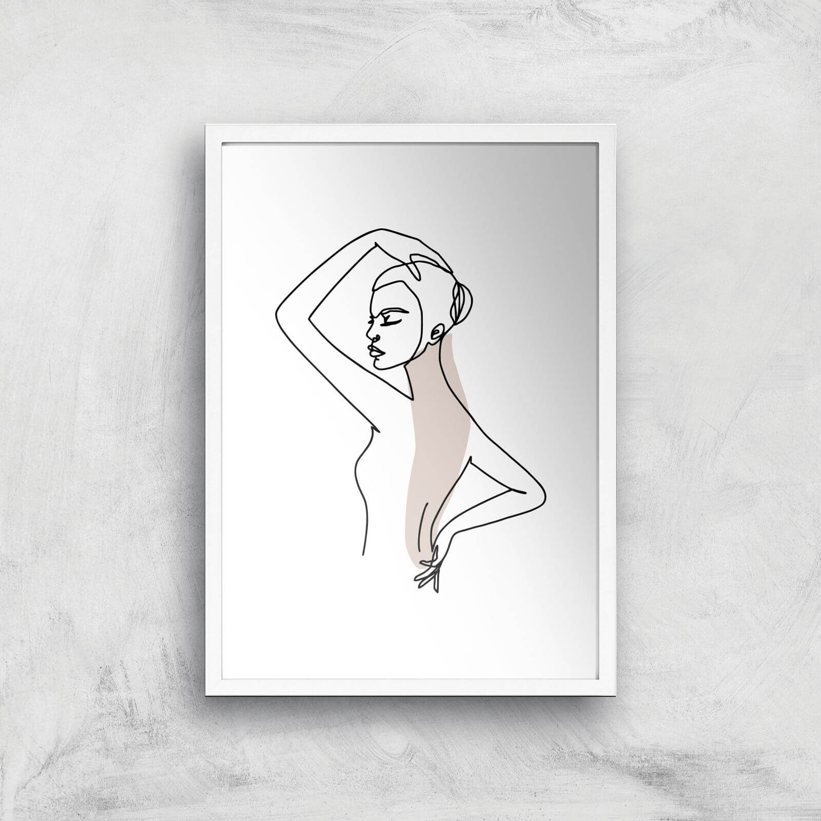 Strike A Pose Giclee Art Print - A2 - White Frame