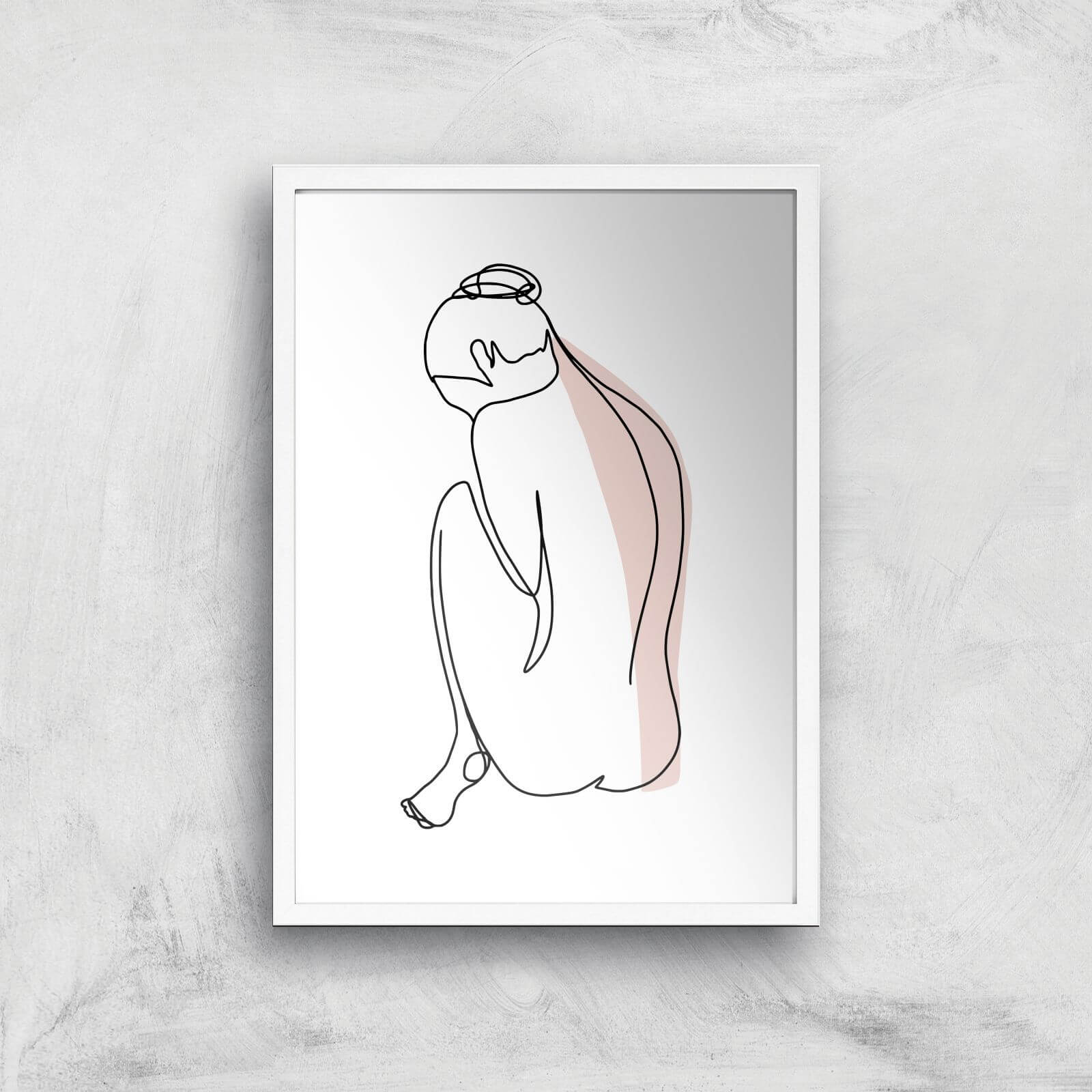 Feeling Sensitive Giclee Art Print - A3 - White Frame