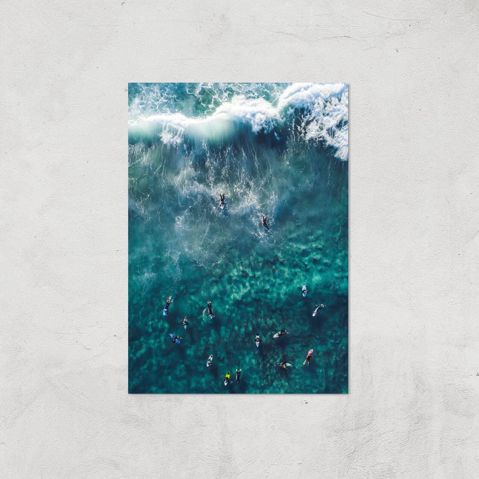Surfing Time Giclee Art Print - A2 - Print Only