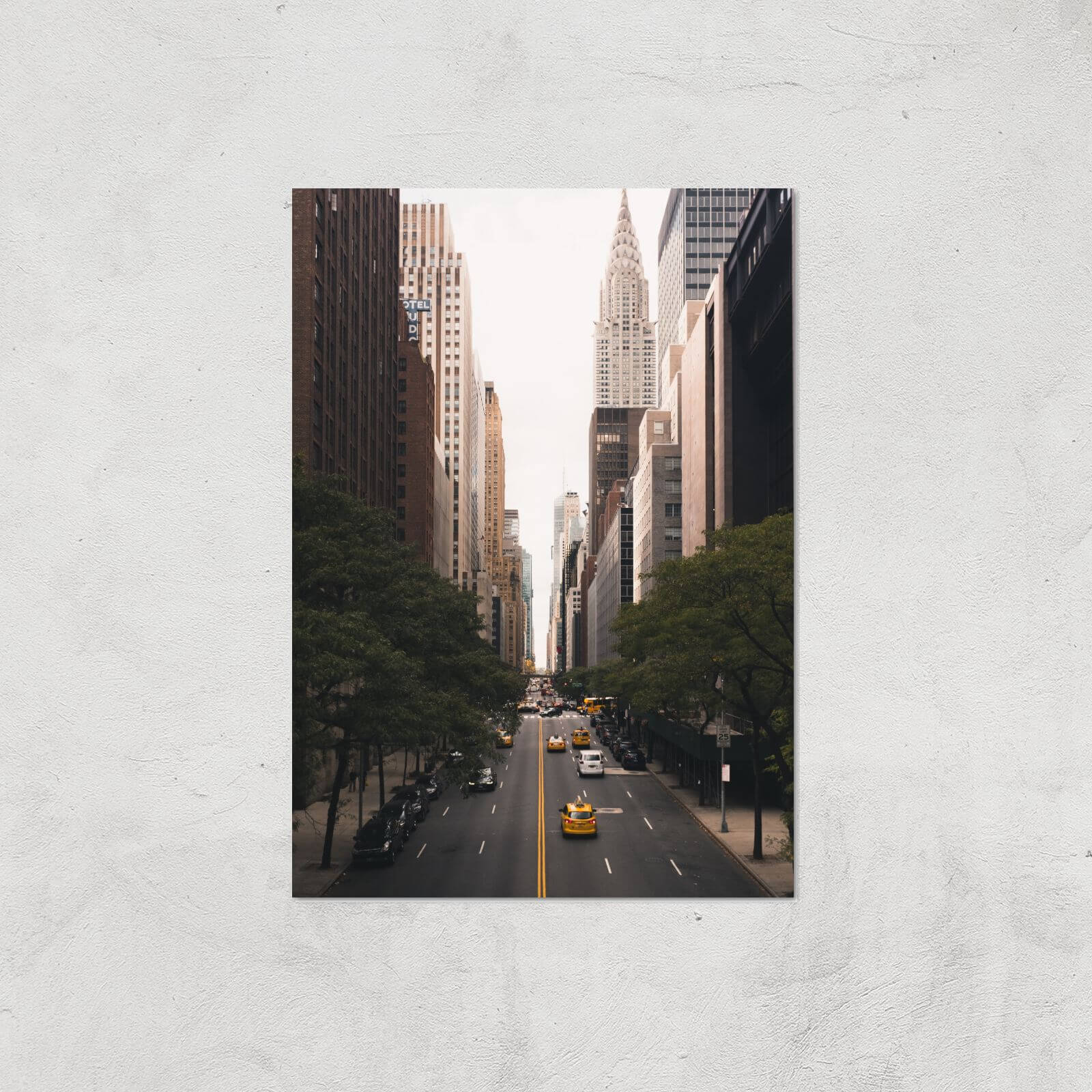 New York City Giclee Art Print - A3 - Print Only