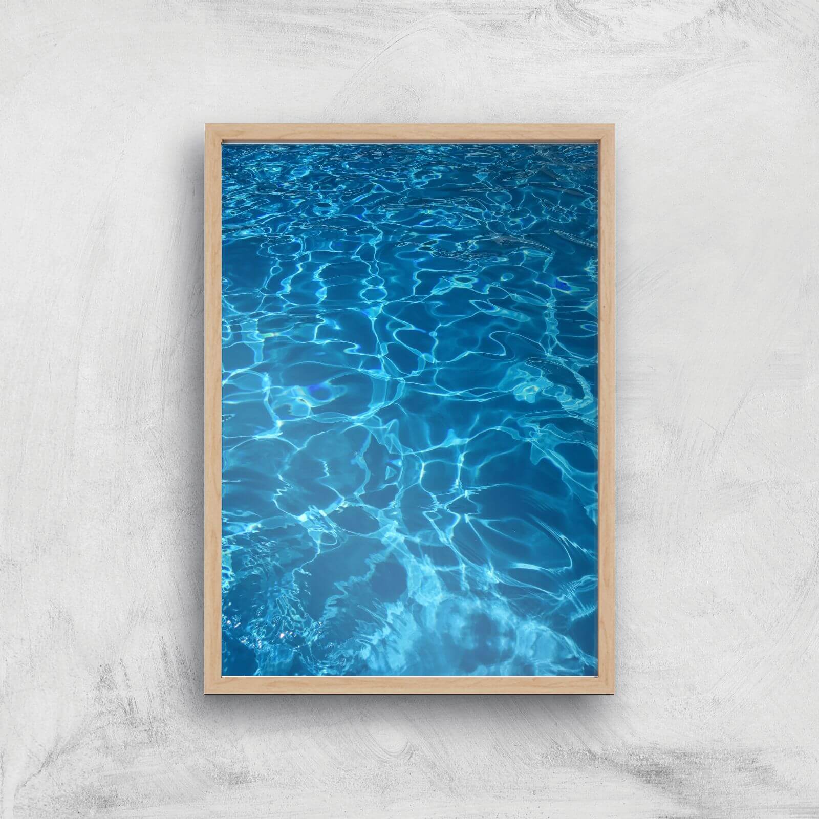 Calm Waters Giclee Art Print - A3 - Wooden Frame